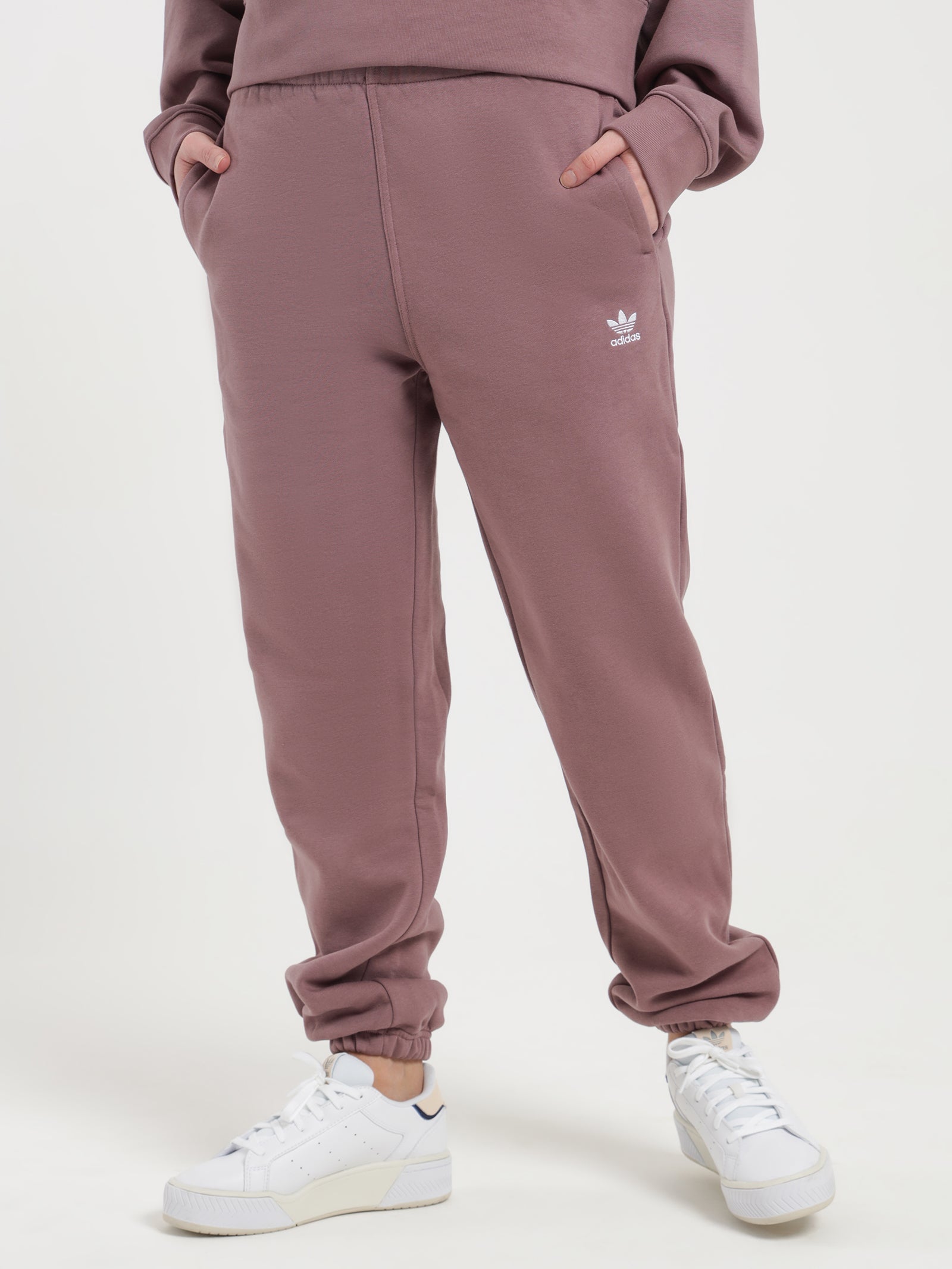 Adidas Adicolor Essentials Fleece Joggers Rose | Glue Store