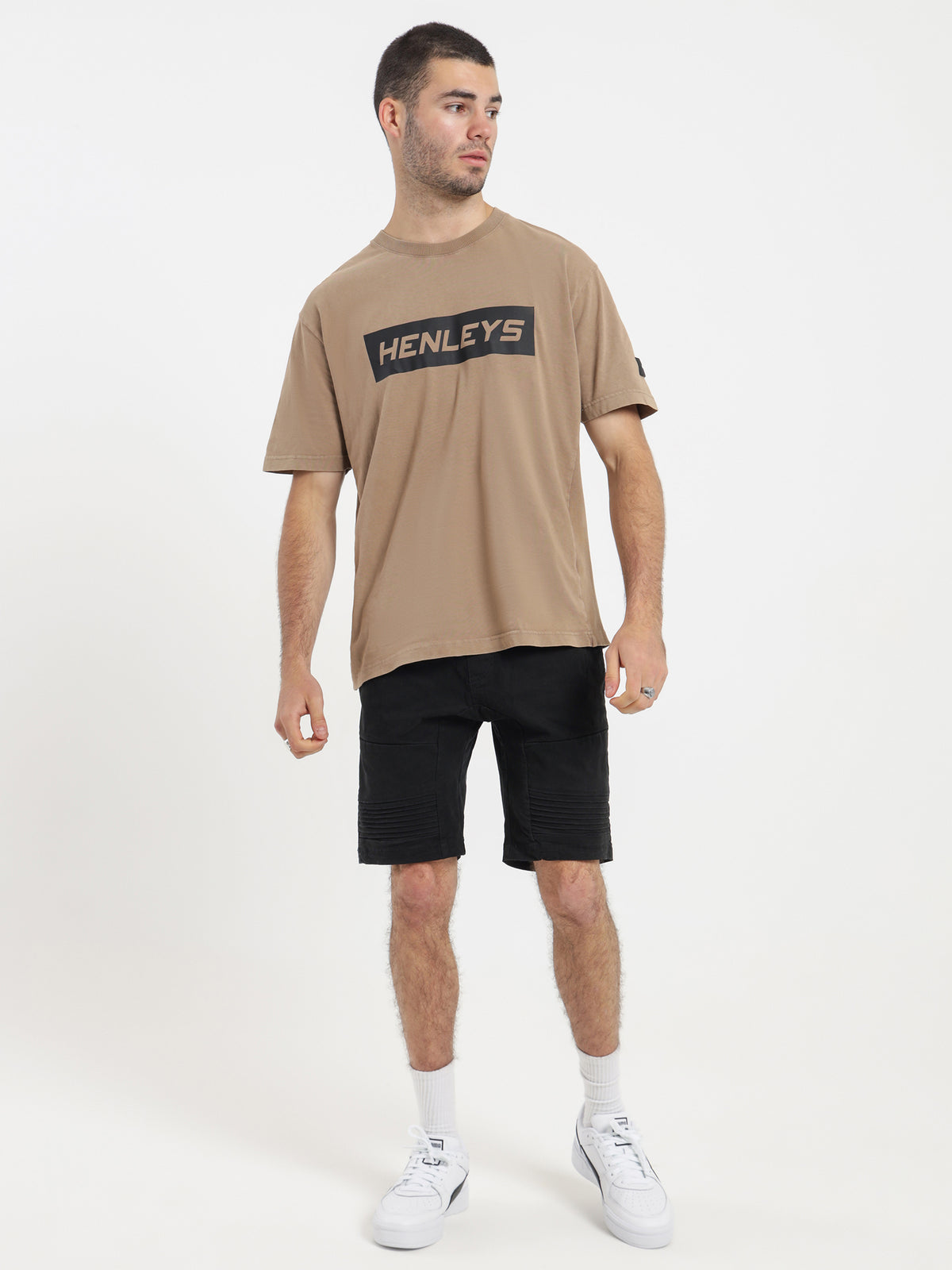 Micro Staple T-Shirt in Desert