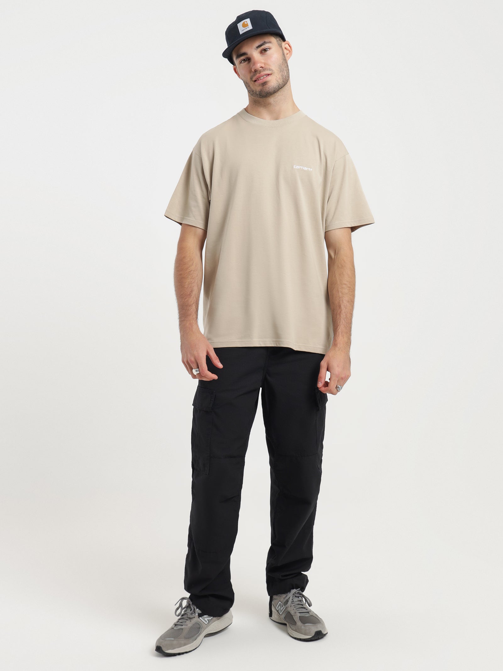 Script Embroidery T-Shirt