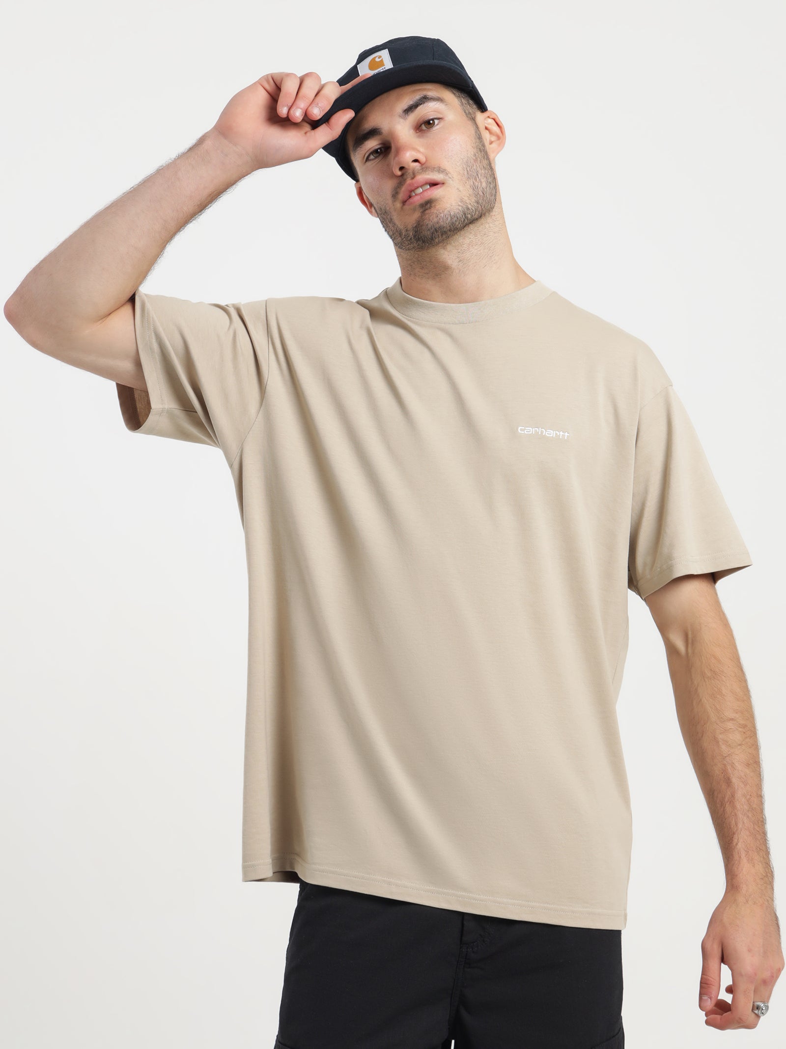 Script Embroidery T-Shirt