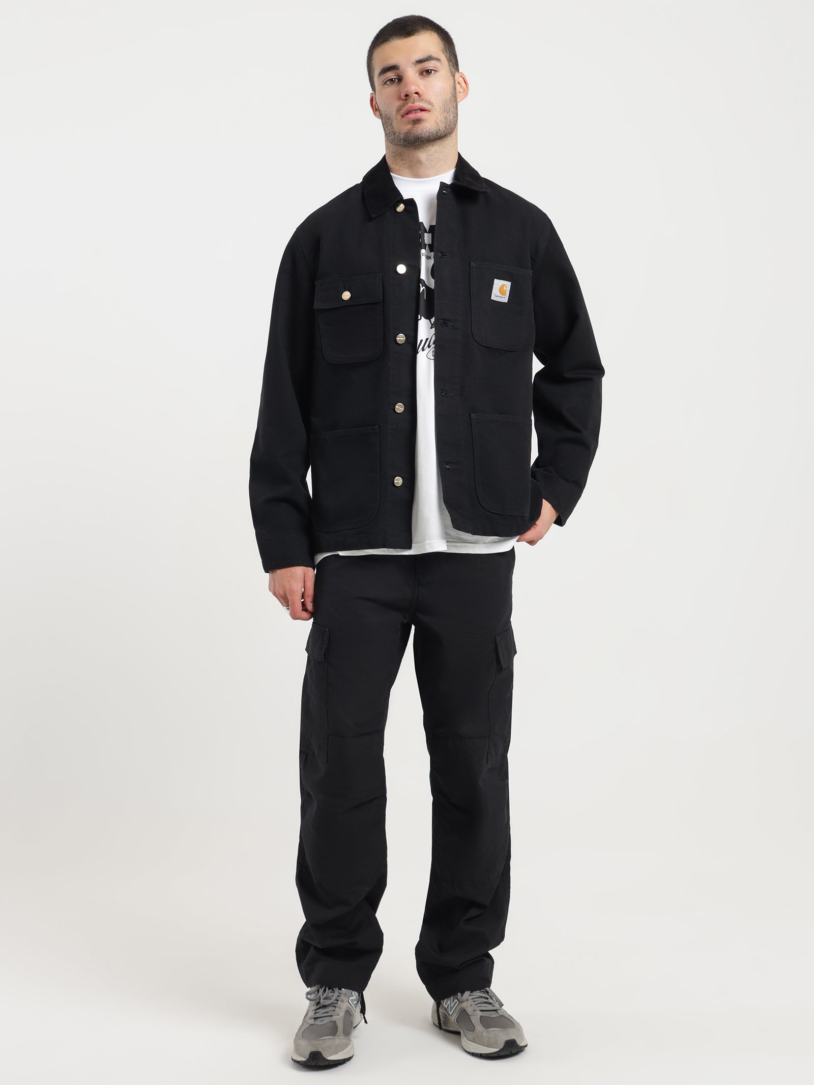 Carhartt Wip Michigan Coat Black | Glue Store