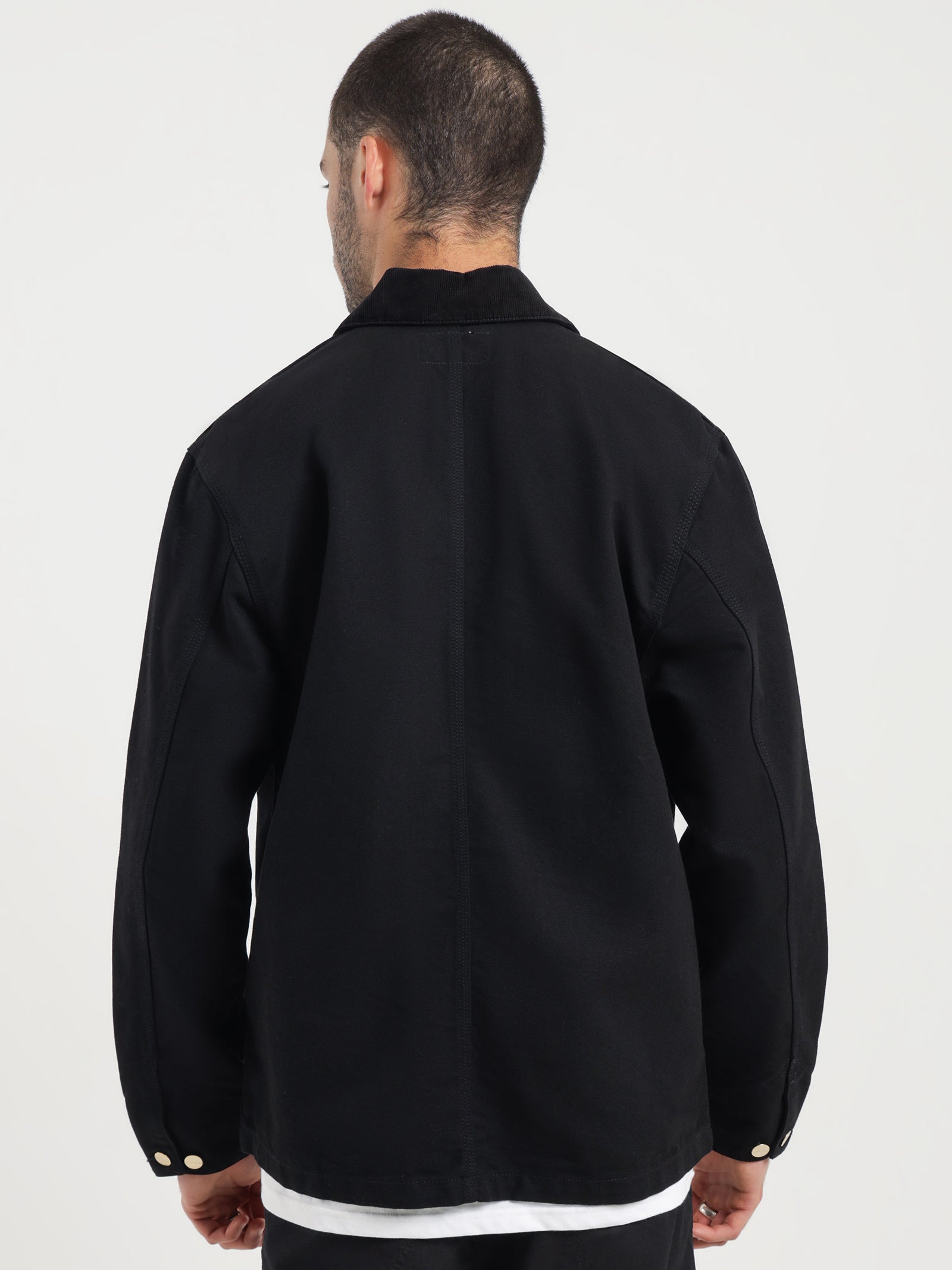 Carhartt Wip Michigan Coat Black | Glue Store