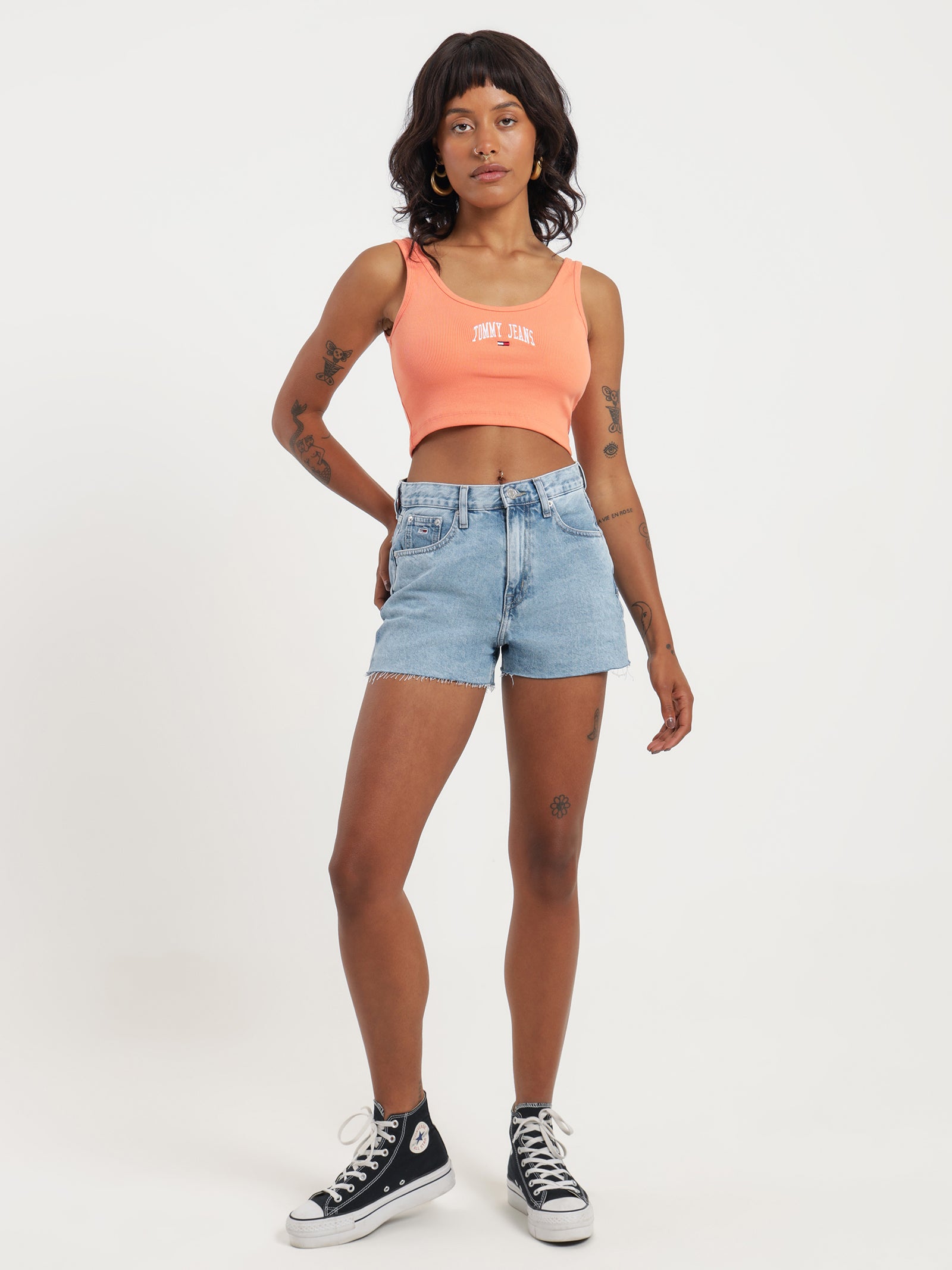 Collegiate Rib Tank Top