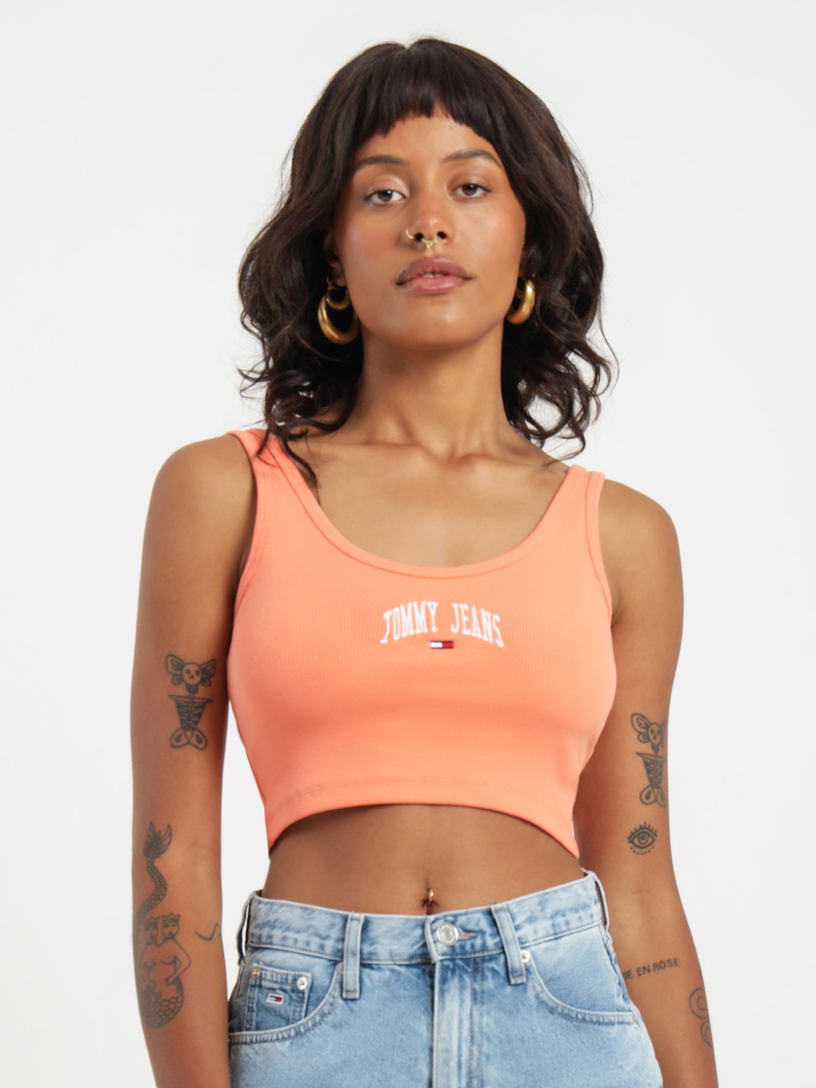 Collegiate Rib Tank Top