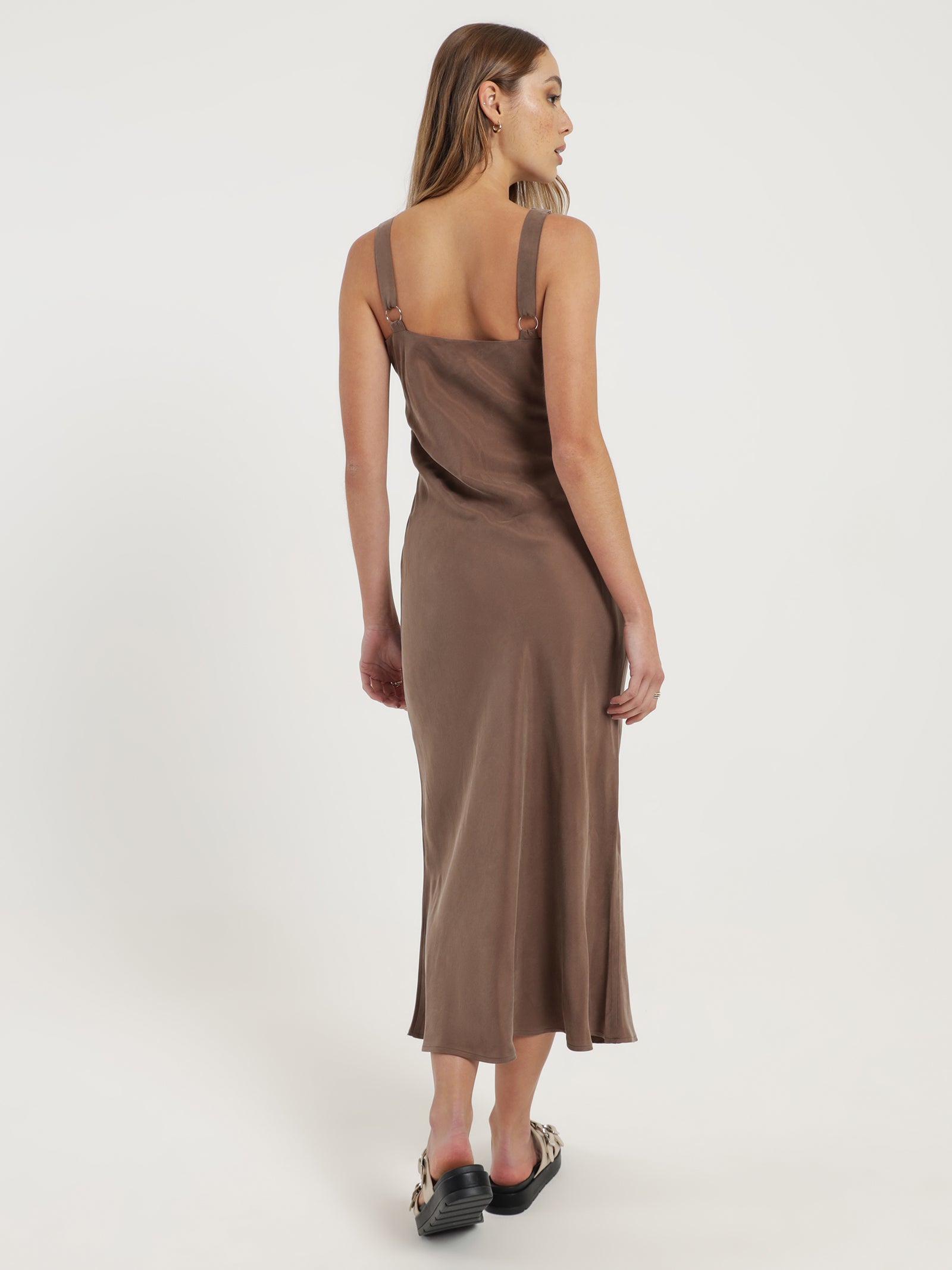 Arianne Cupro Slip Dress