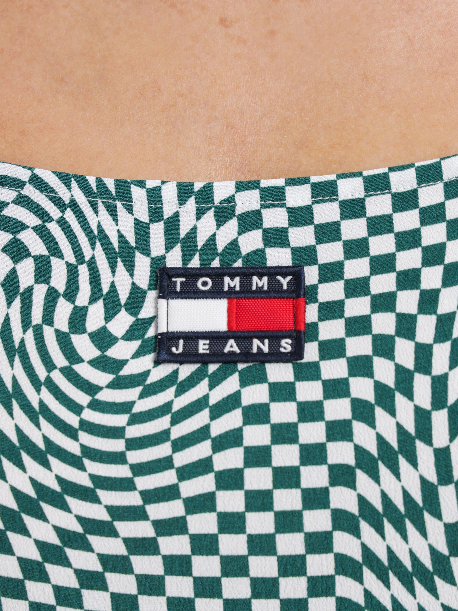 Checkerboard Mini Dress