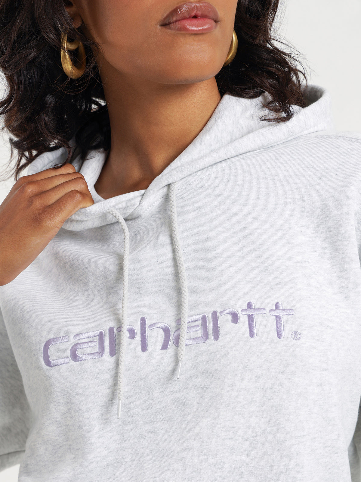 W&#39; Carhartt Hood in Lavender