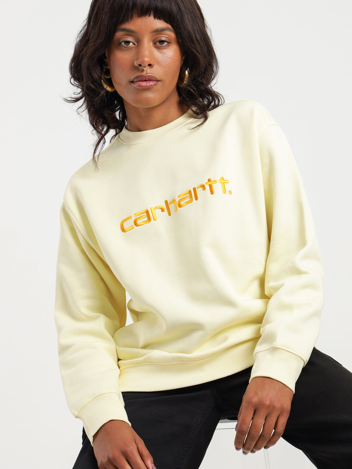 W&#39; Carhartt Sweater in Popsicle
