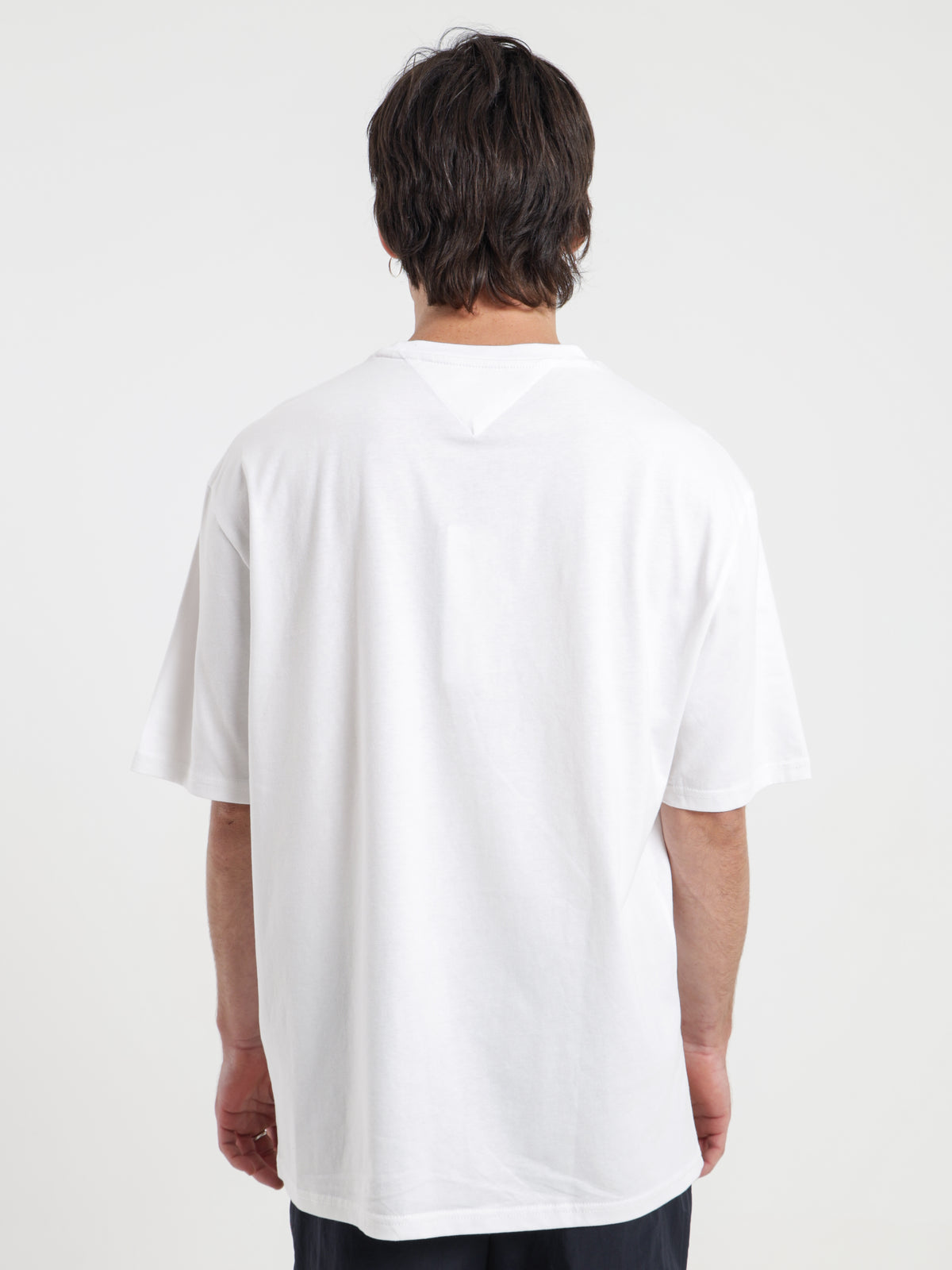 Essential Crew Neck Skate T-Shirt in White