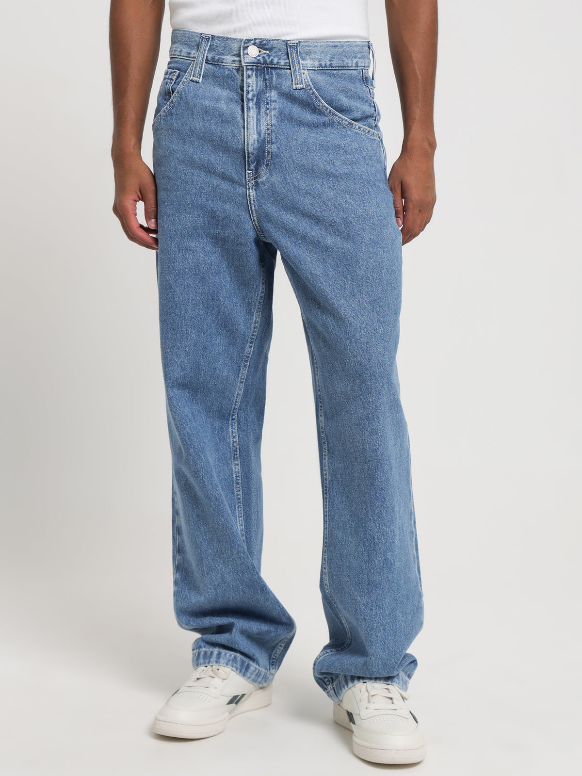 Aiden Baggy Jeans in Denim
