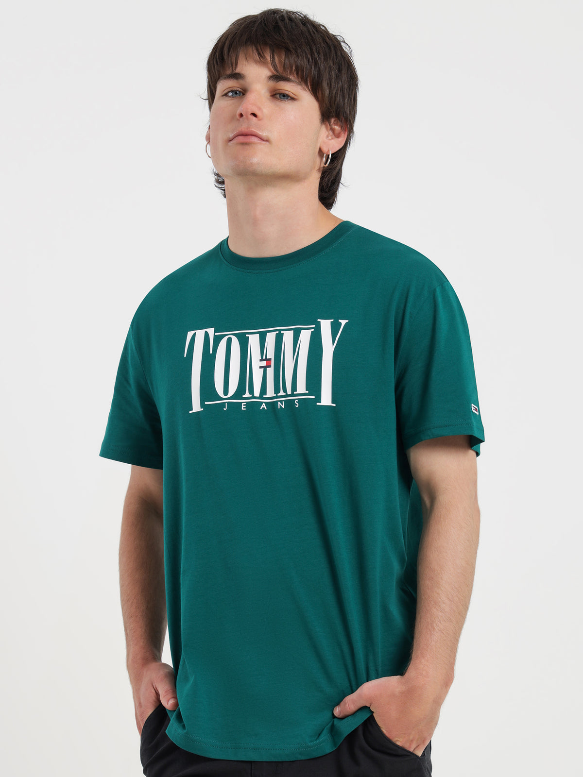 Classic Essentials T-Shirt in Dark Green