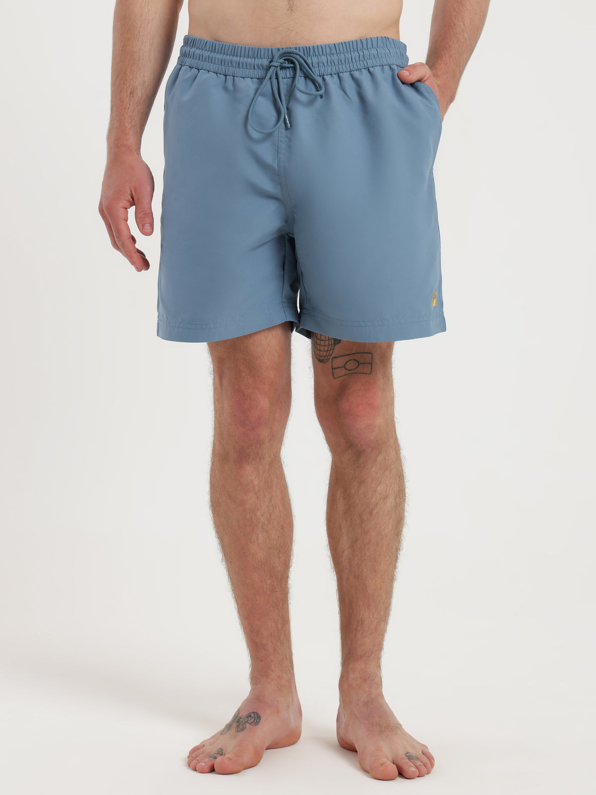 Chase Swim Trunks in Ice Blue