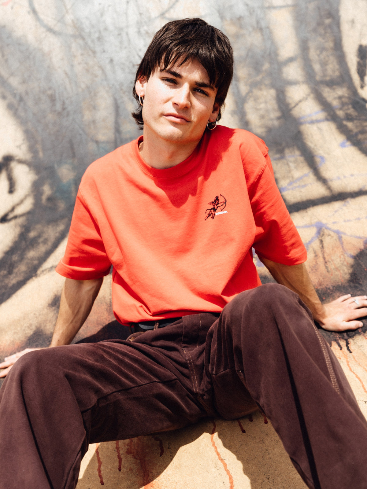 Worship Cherub T-Shirt | Red