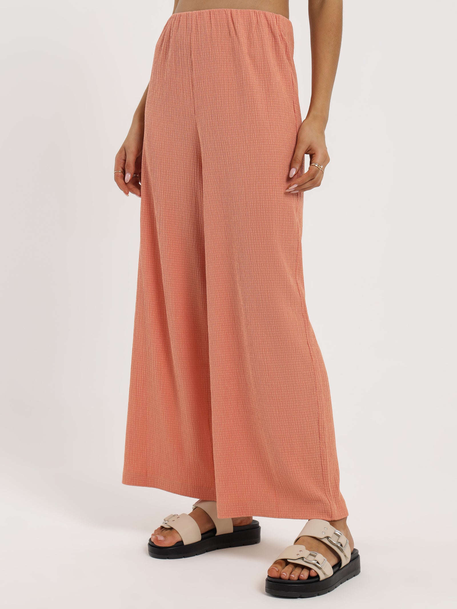 Amber Crinkle Culottes