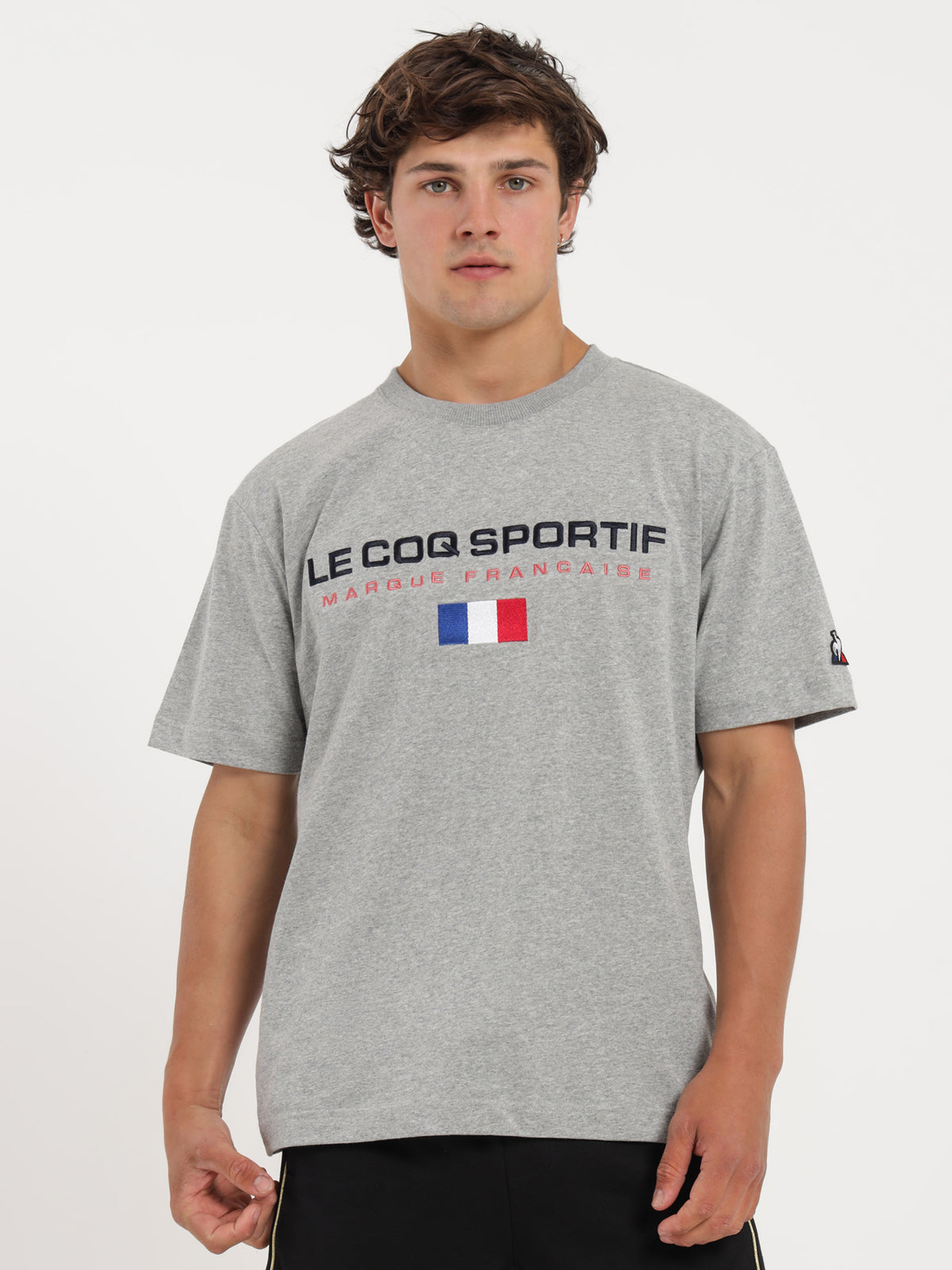 Francaise T-Shirt in Grey Marle