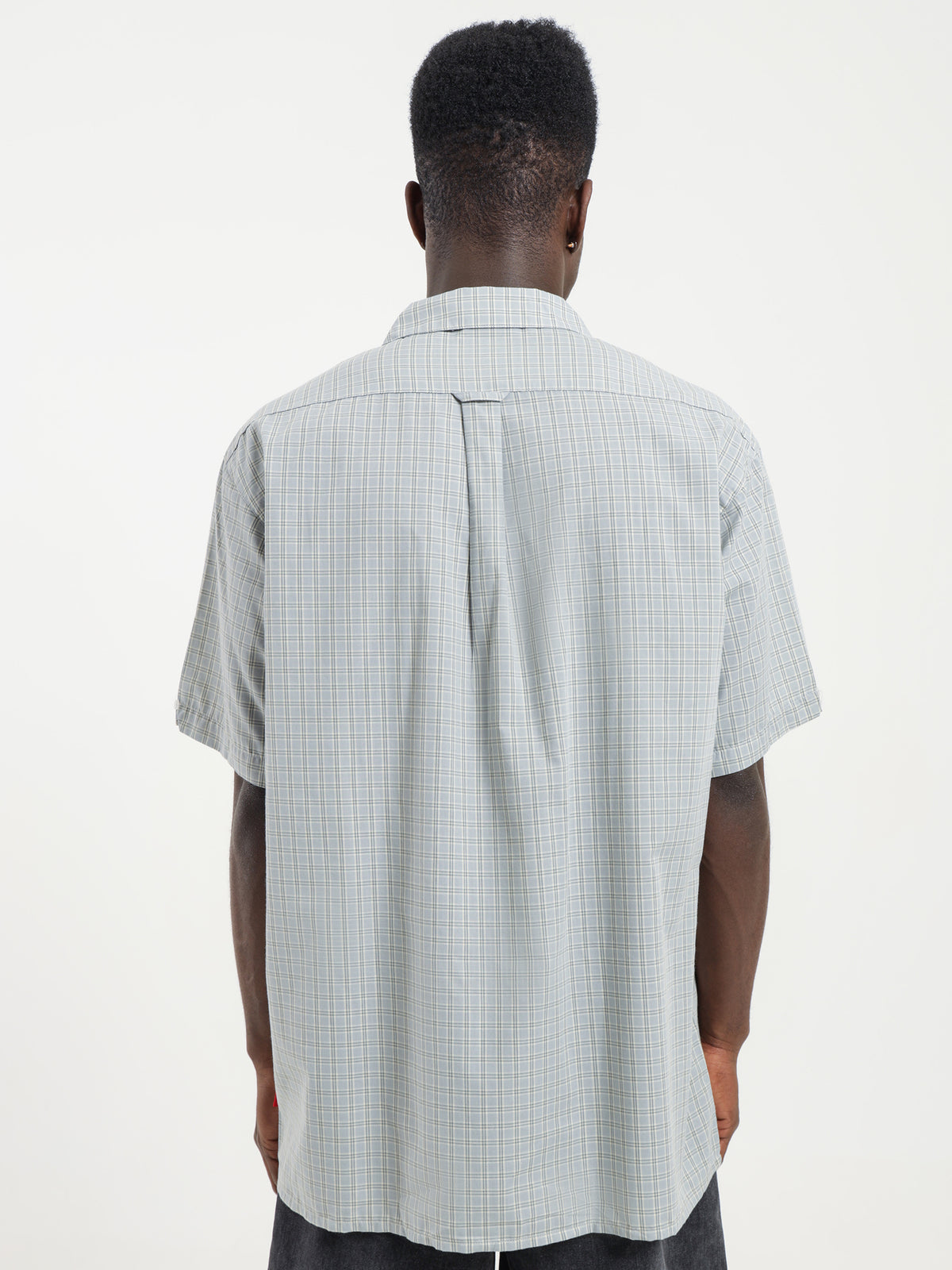 Check In Short Sleeve Shirt in Grey