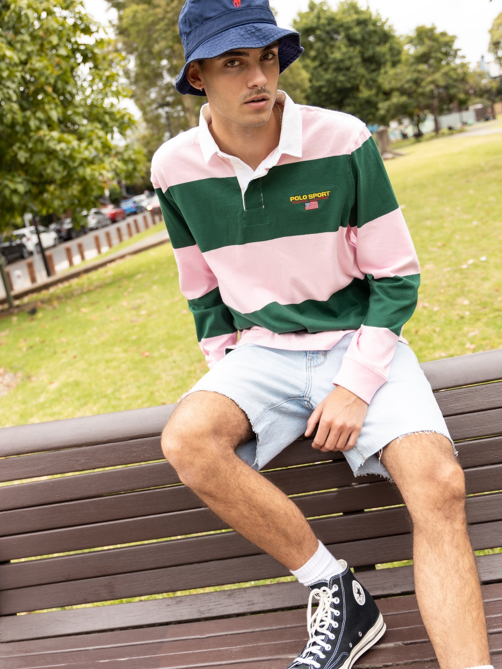 Rugby polo shirt outfit Clearance