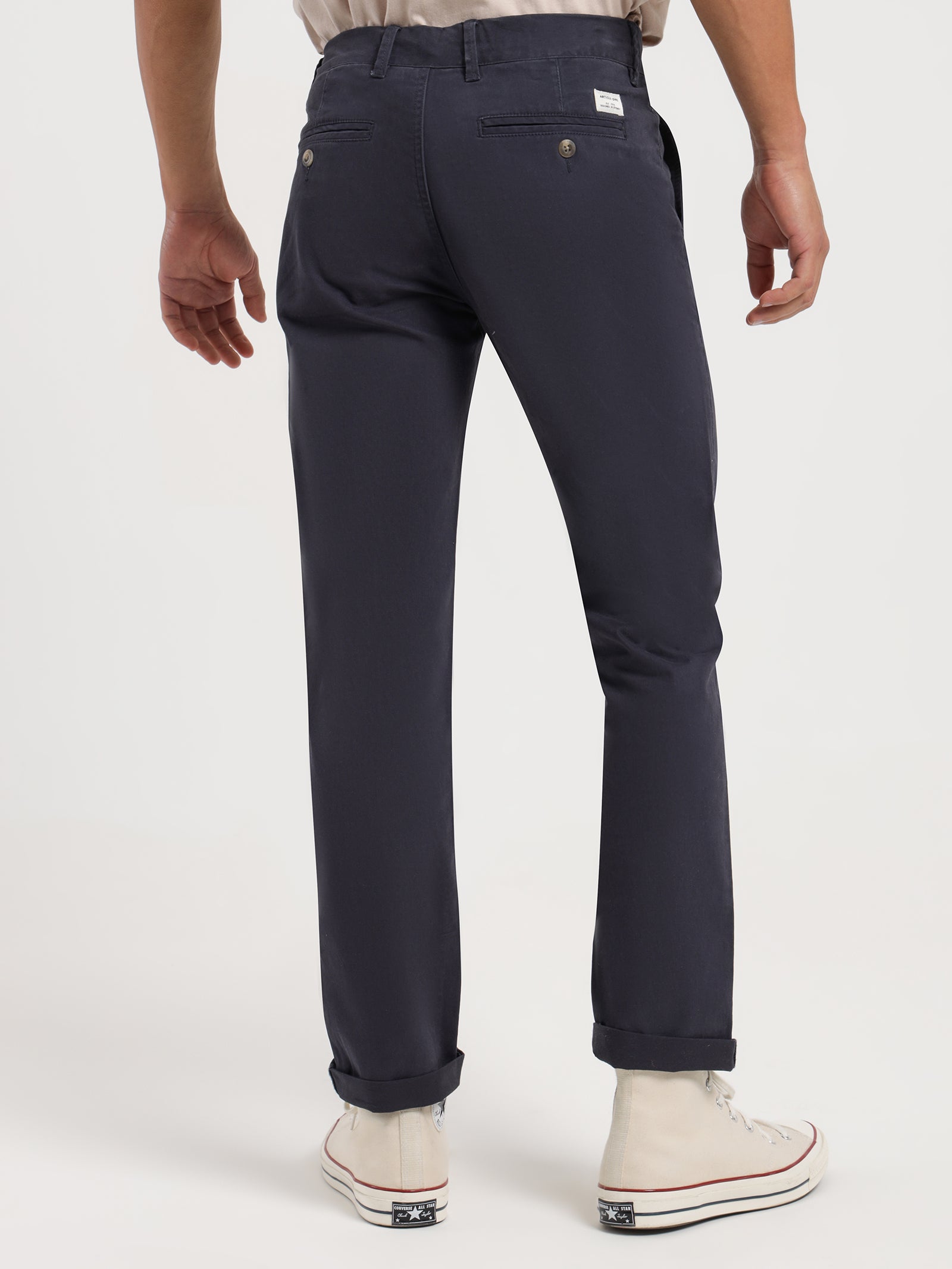 a.presse Chino Trousers navy size1 a.presse chino trousers サイズ1