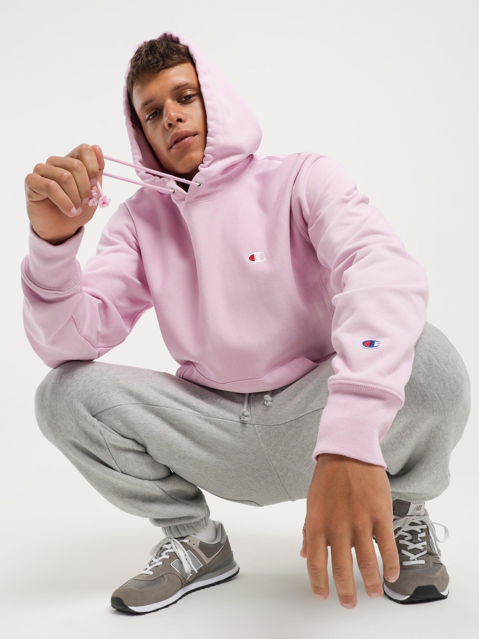 Pink Champion Hoodie Collection Champion Hoodie Pink Men Shop
