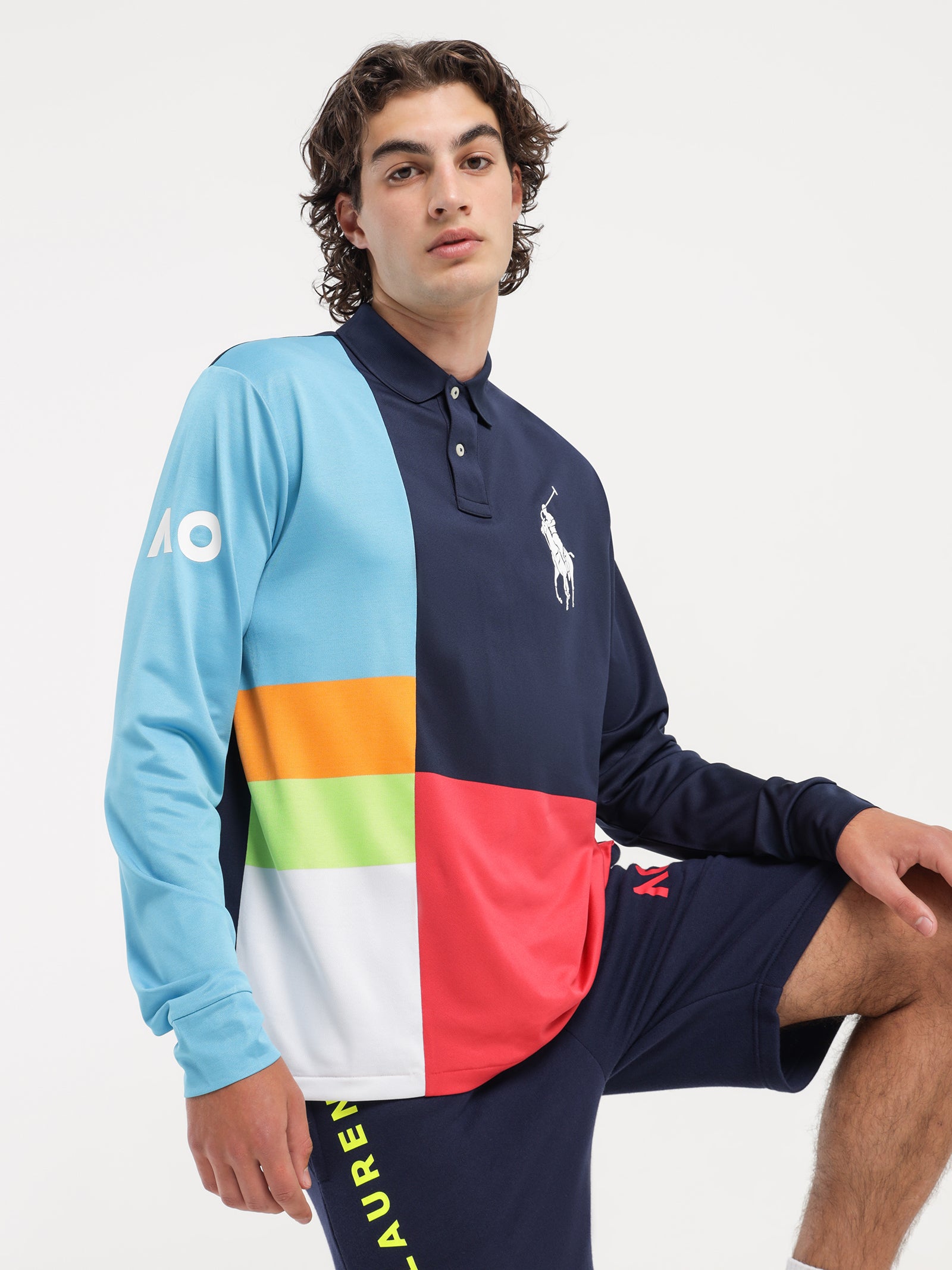 AO Long Sleeve Polo Shirt