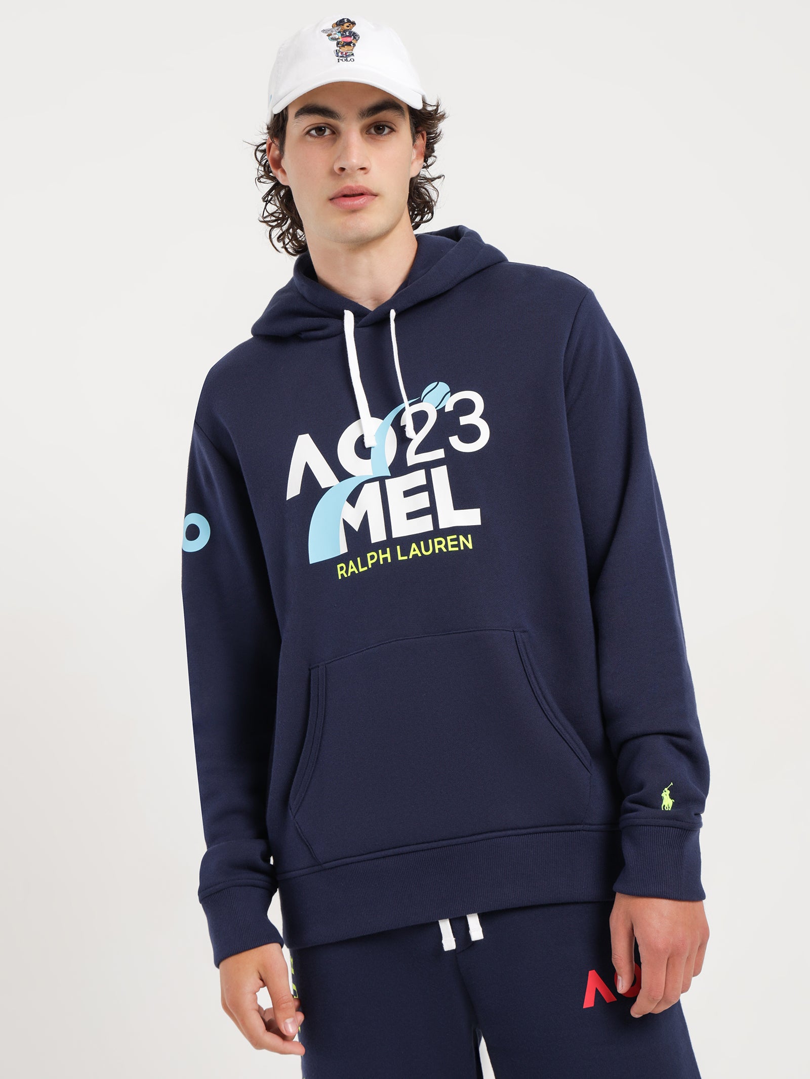 AO Long Sleeve Polo Hood