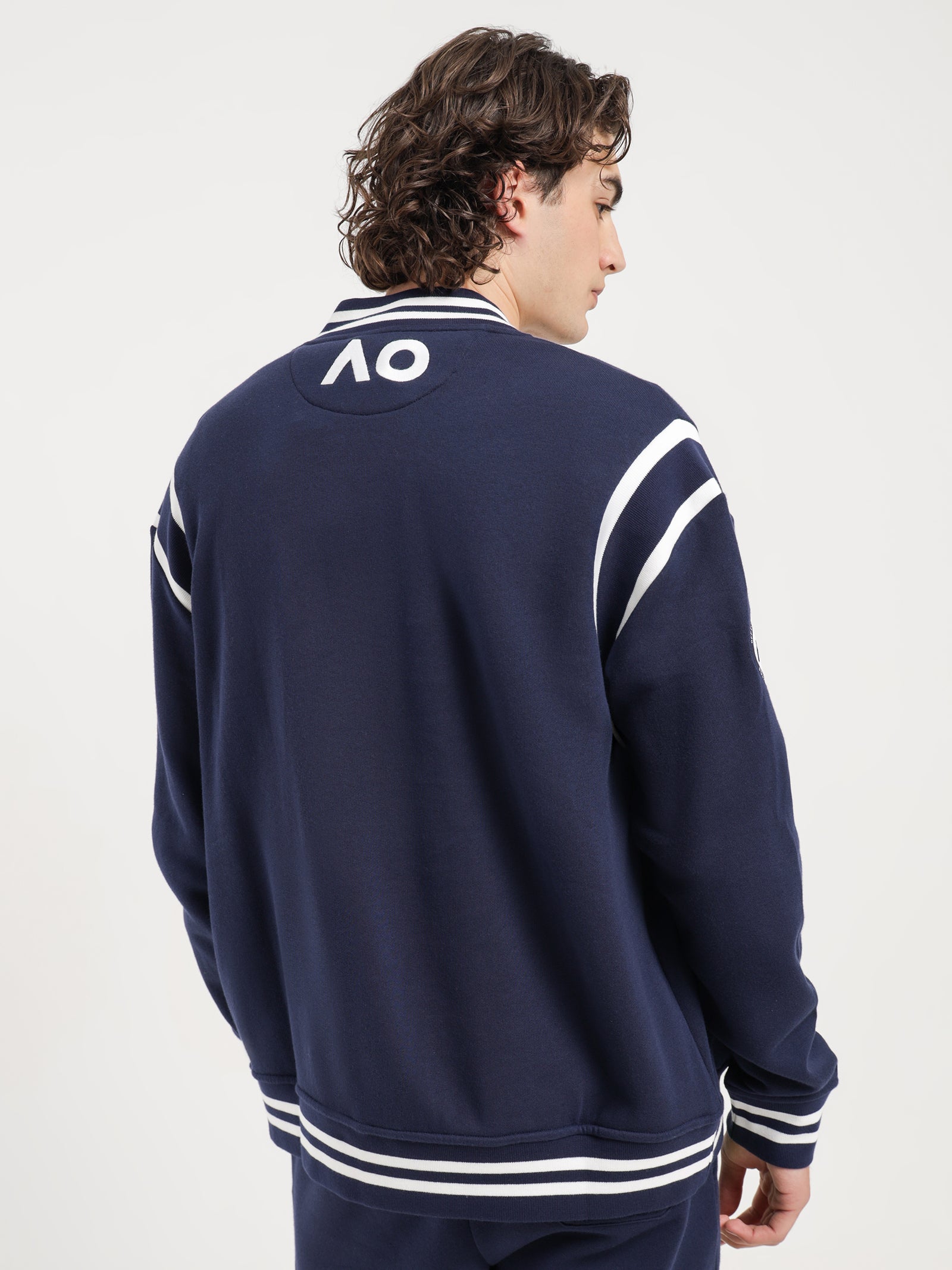 AO Long Sleeve Varsity Jacket