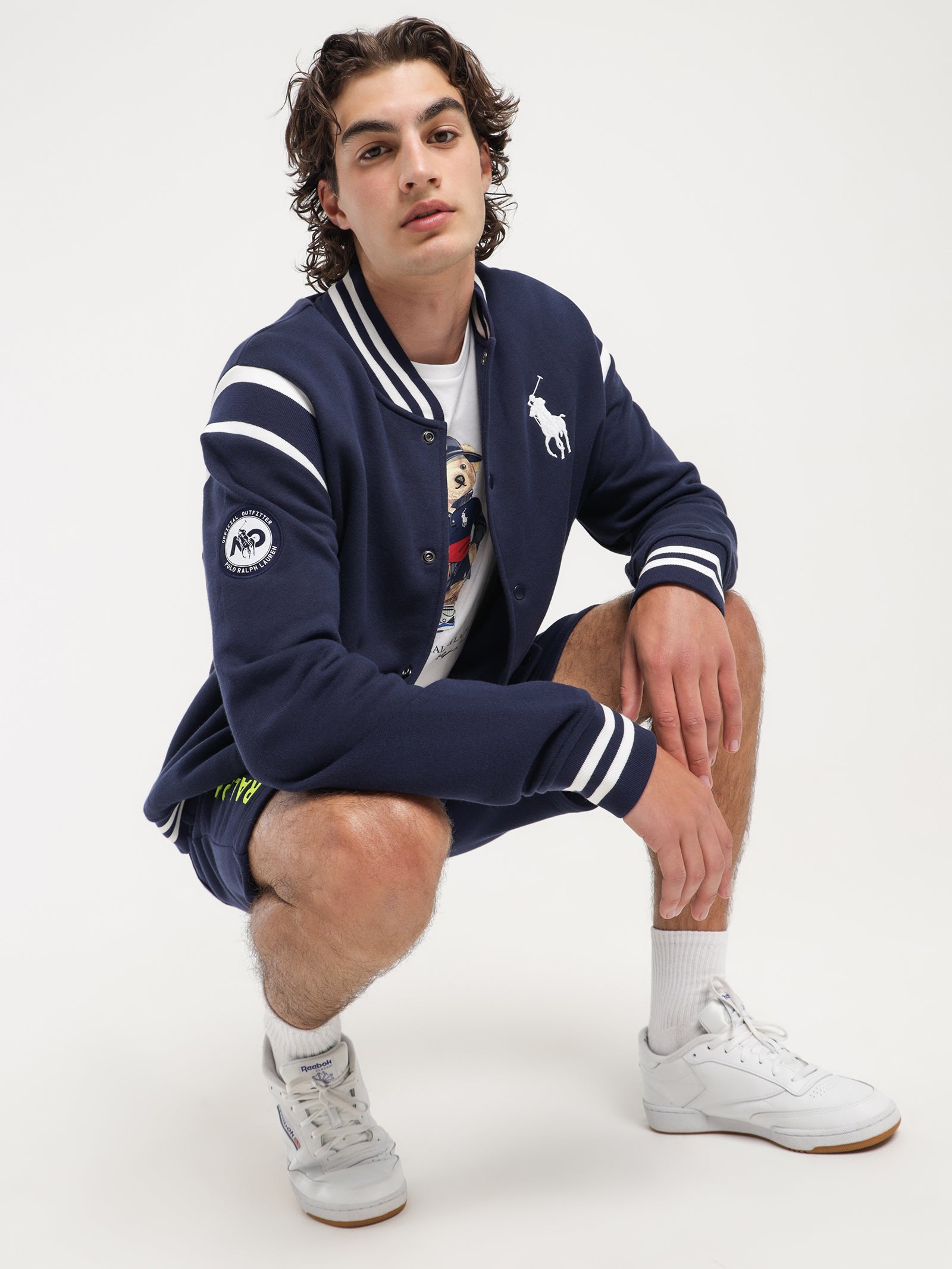 AO Long Sleeve Varsity Jacket