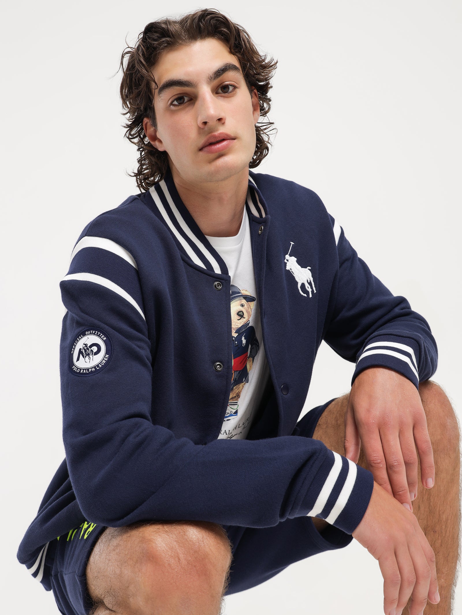 AO Long Sleeve Varsity Jacket