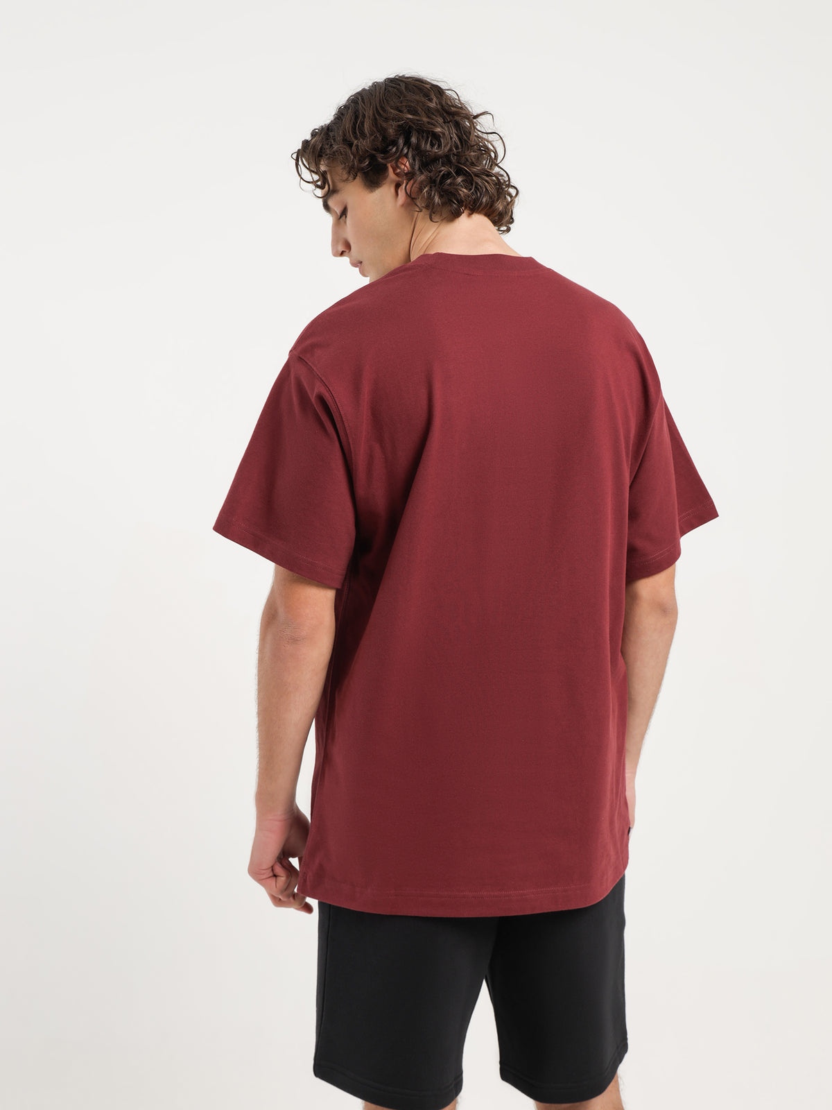 Adicolor Contempo T-Shirt in Shadow Red