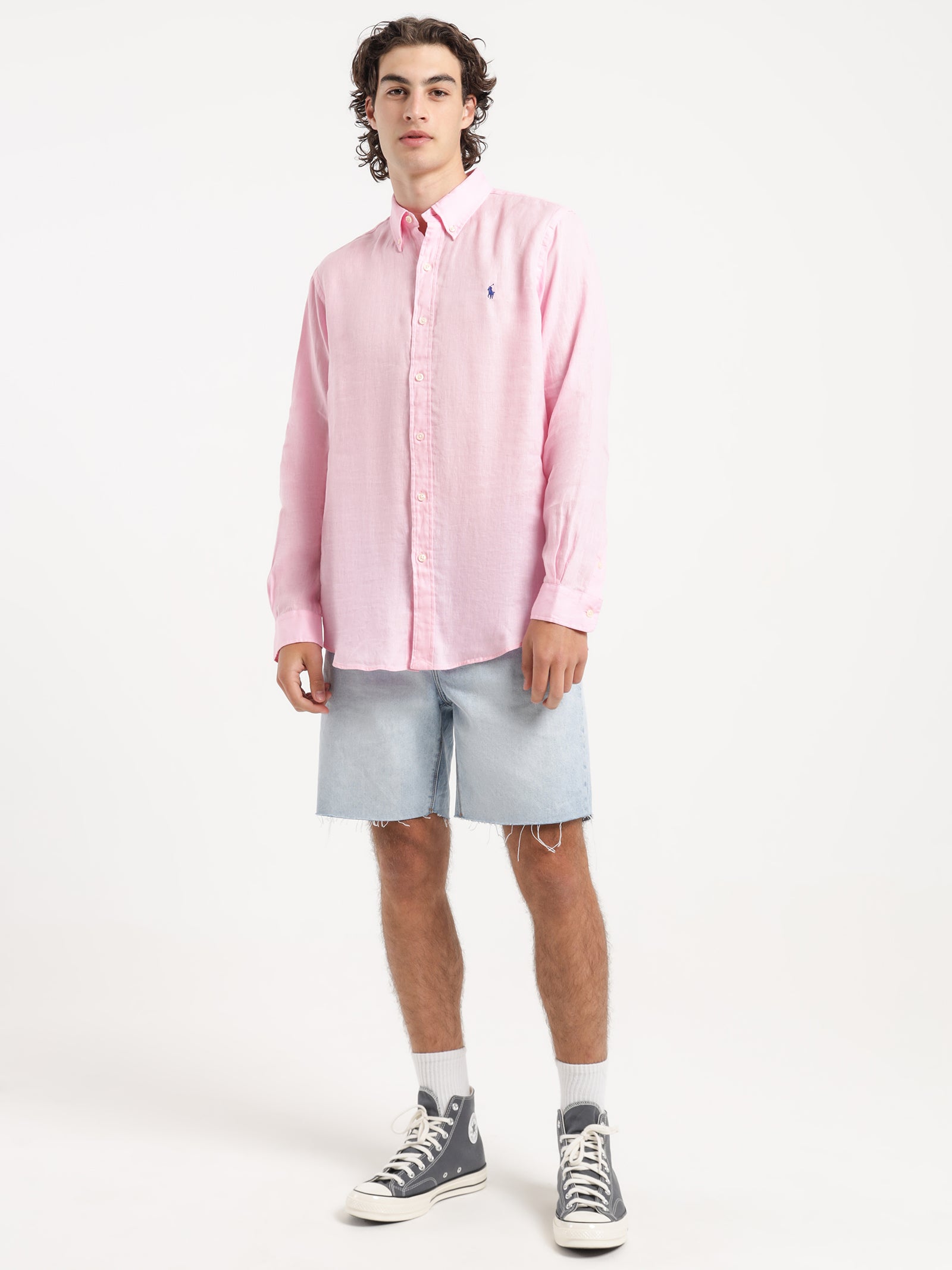 Long Sleeve Sport Button Up Shirt