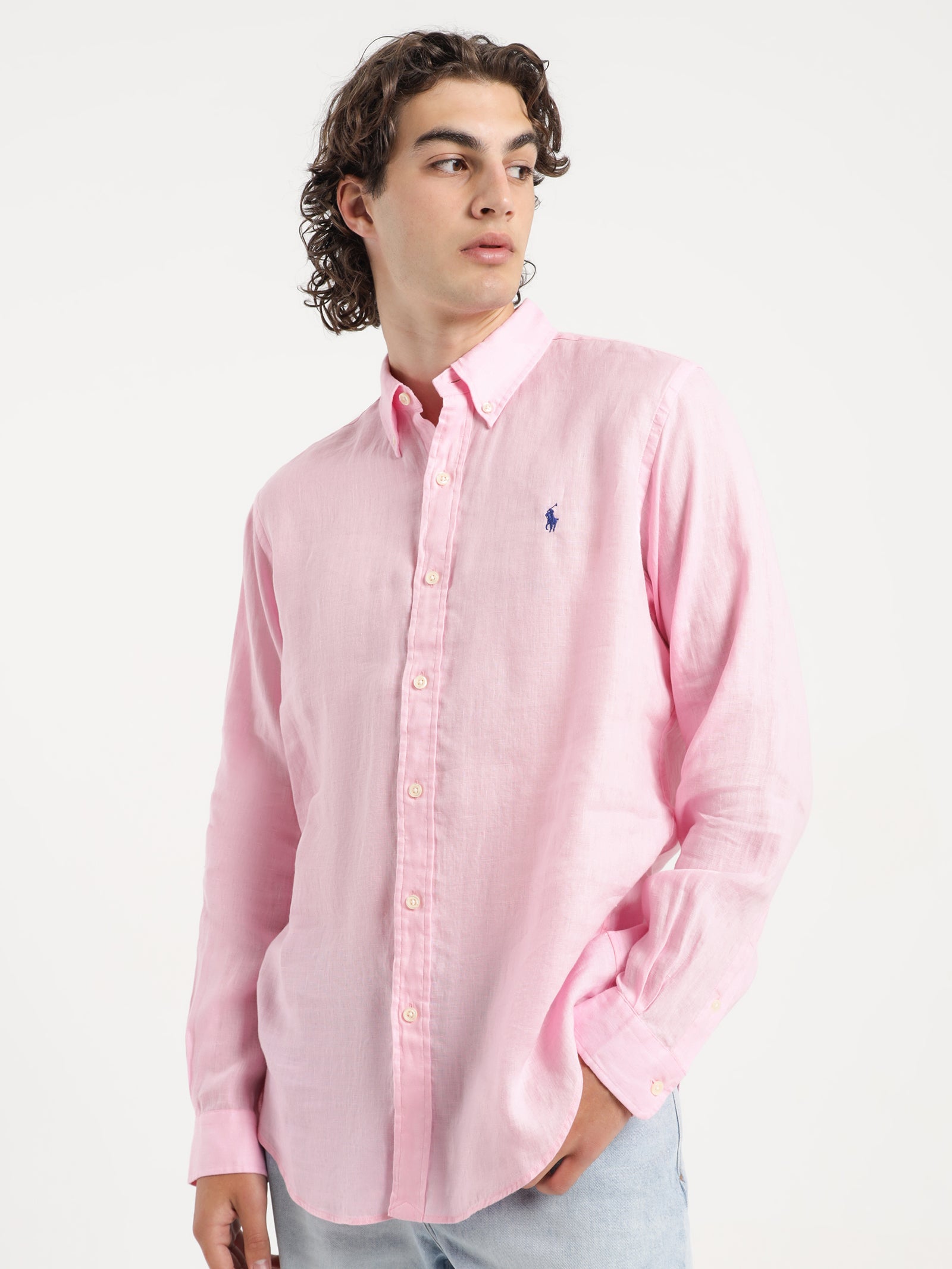 Long Sleeve Sport Button Up Shirt