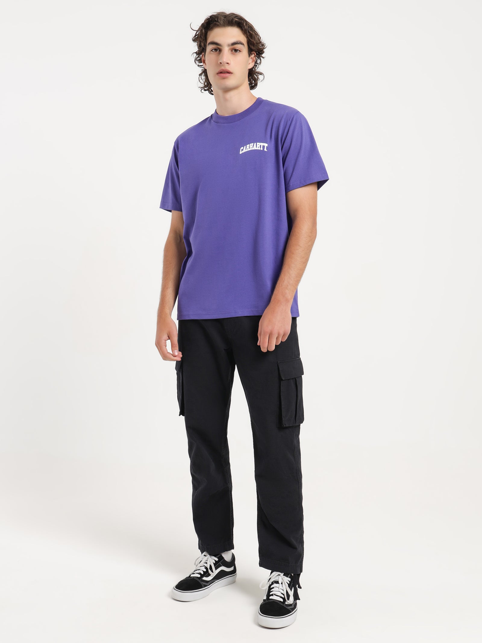 Short Sleeve University Script T-Shirt