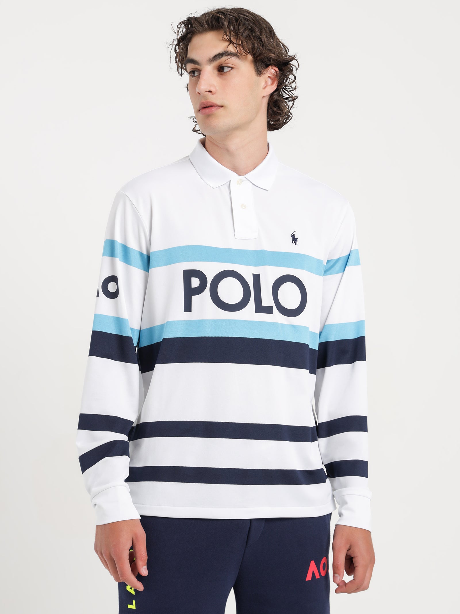 AO Long Sleeve Polo Shirt