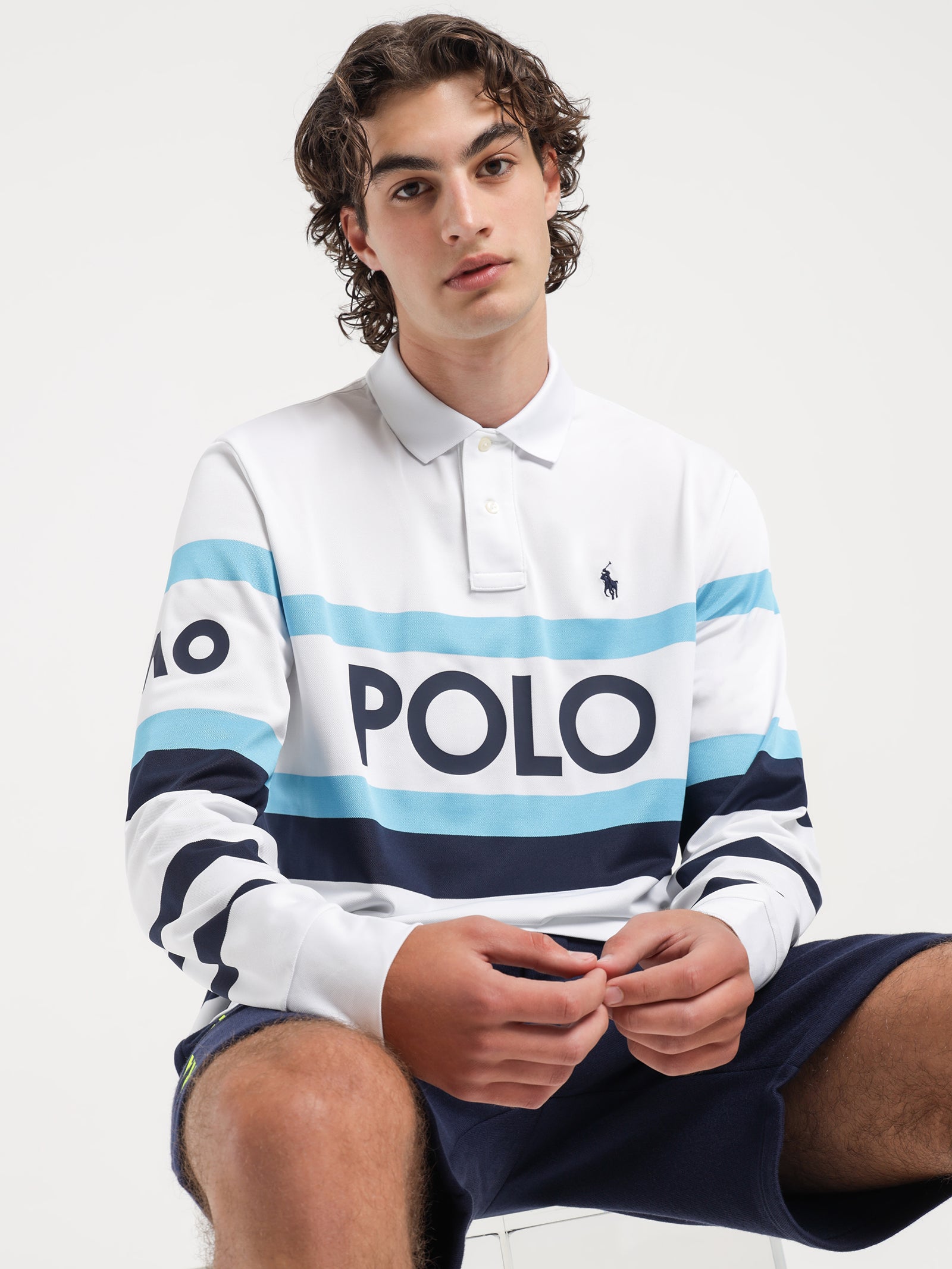 AO Long Sleeve Polo Shirt
