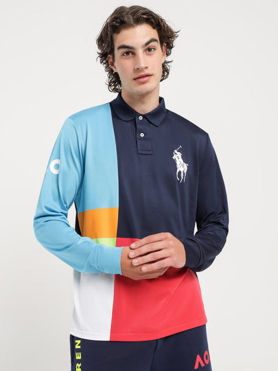 AO Long Sleeve Polo Shirt