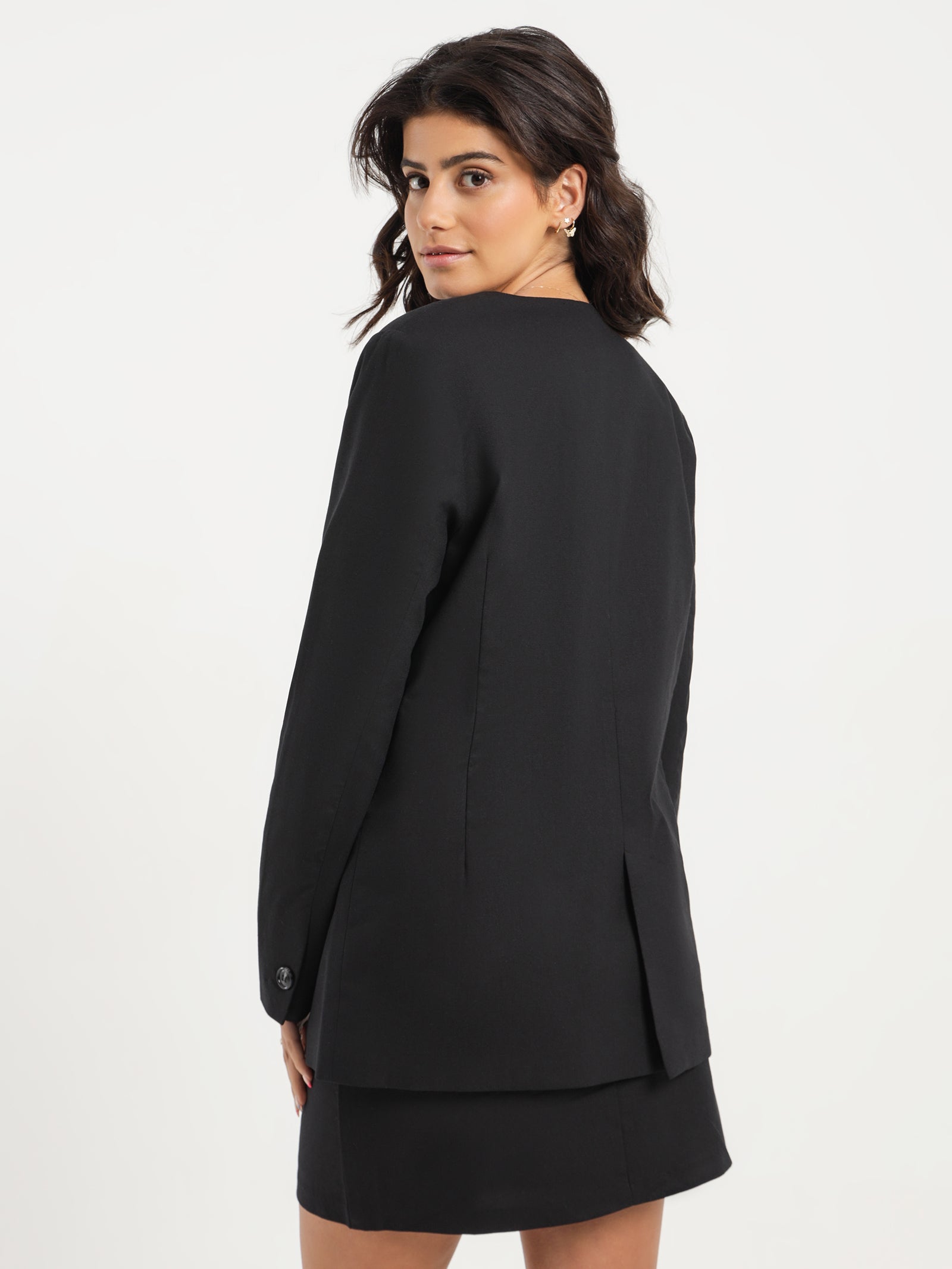 Emily Collarless Blazer