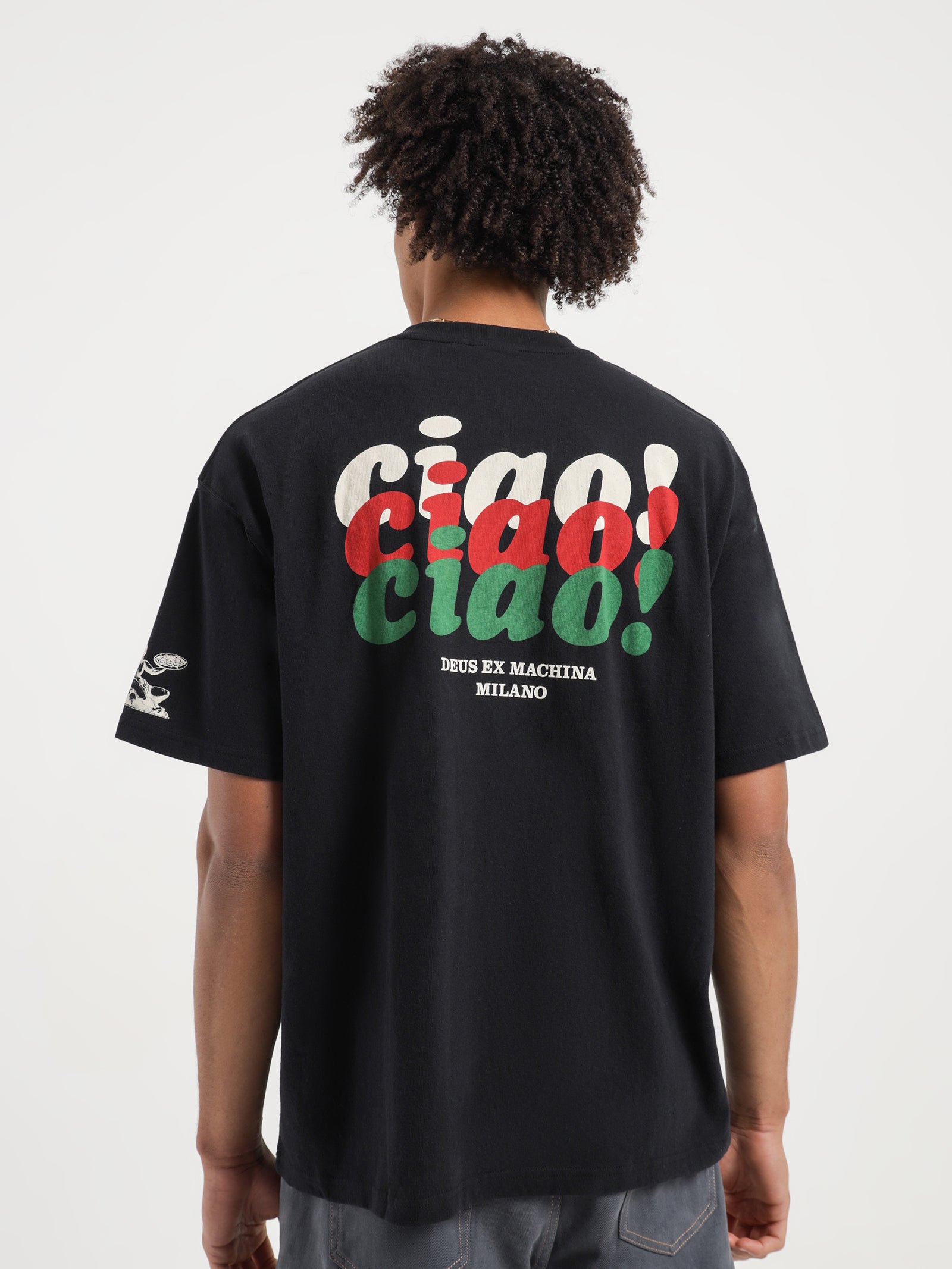 Deus Ciao Ciao T-Shirt Black Glue Store - Main Image