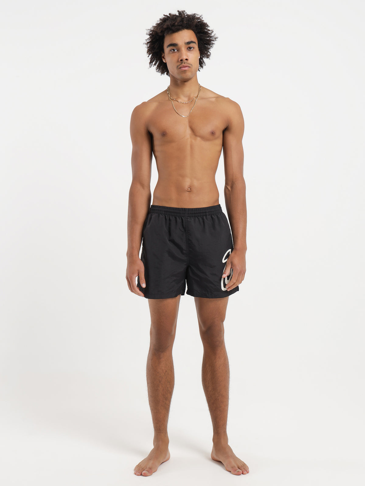 Stussy Curly S Watershorts | Black