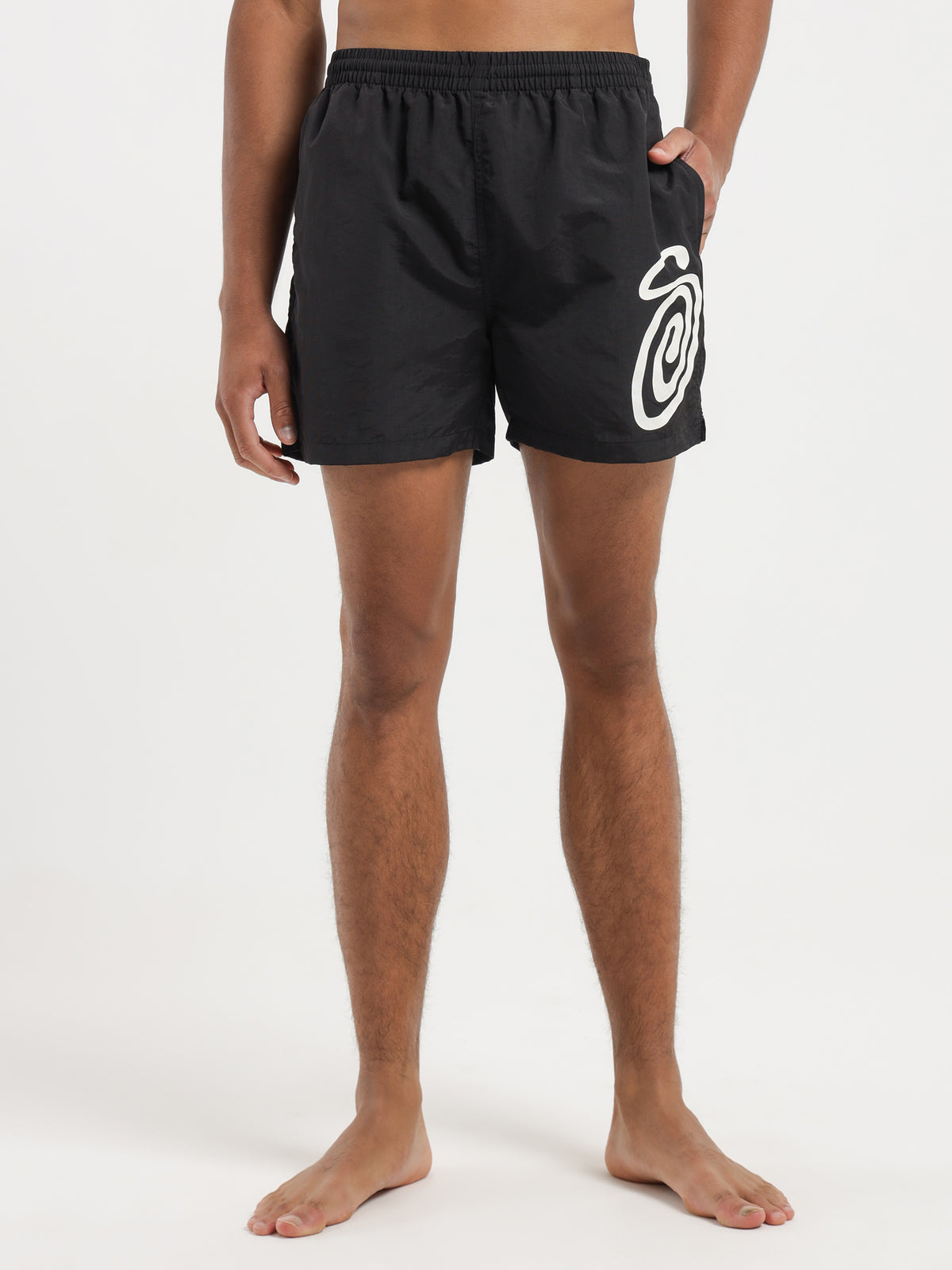 Stussy Curly S Watershorts | Black