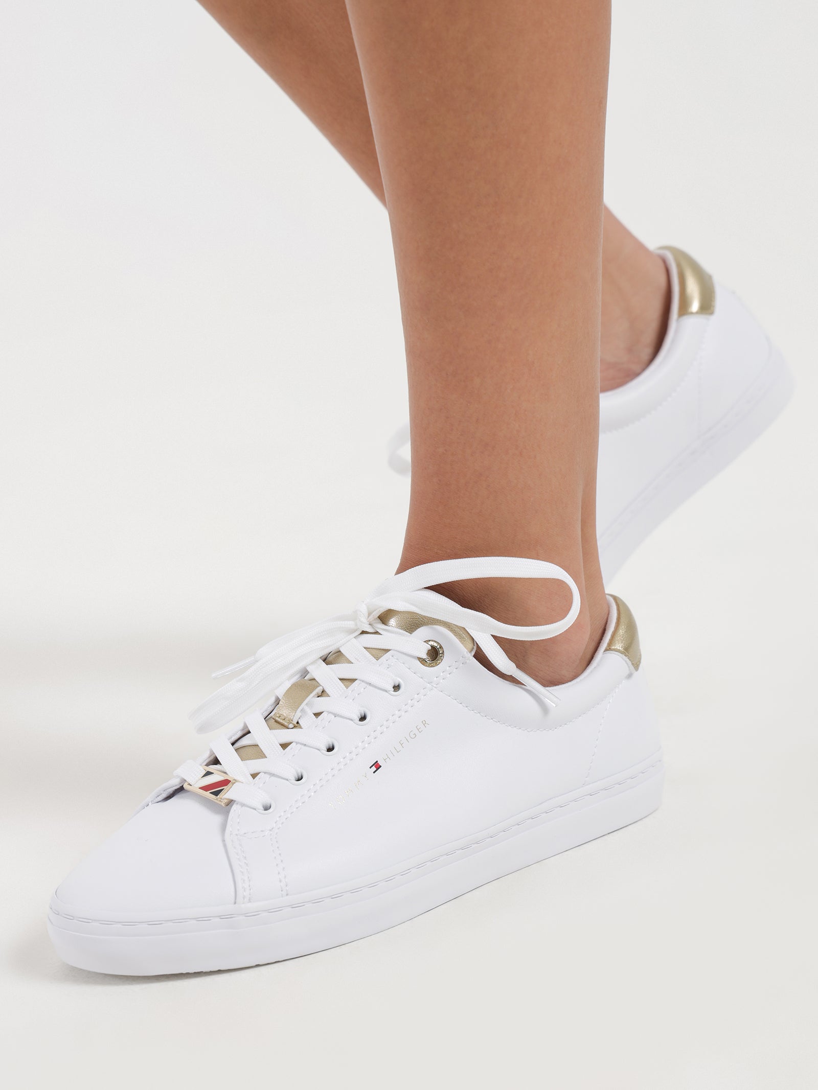 Tommy hilfiger white shoes women Clearance