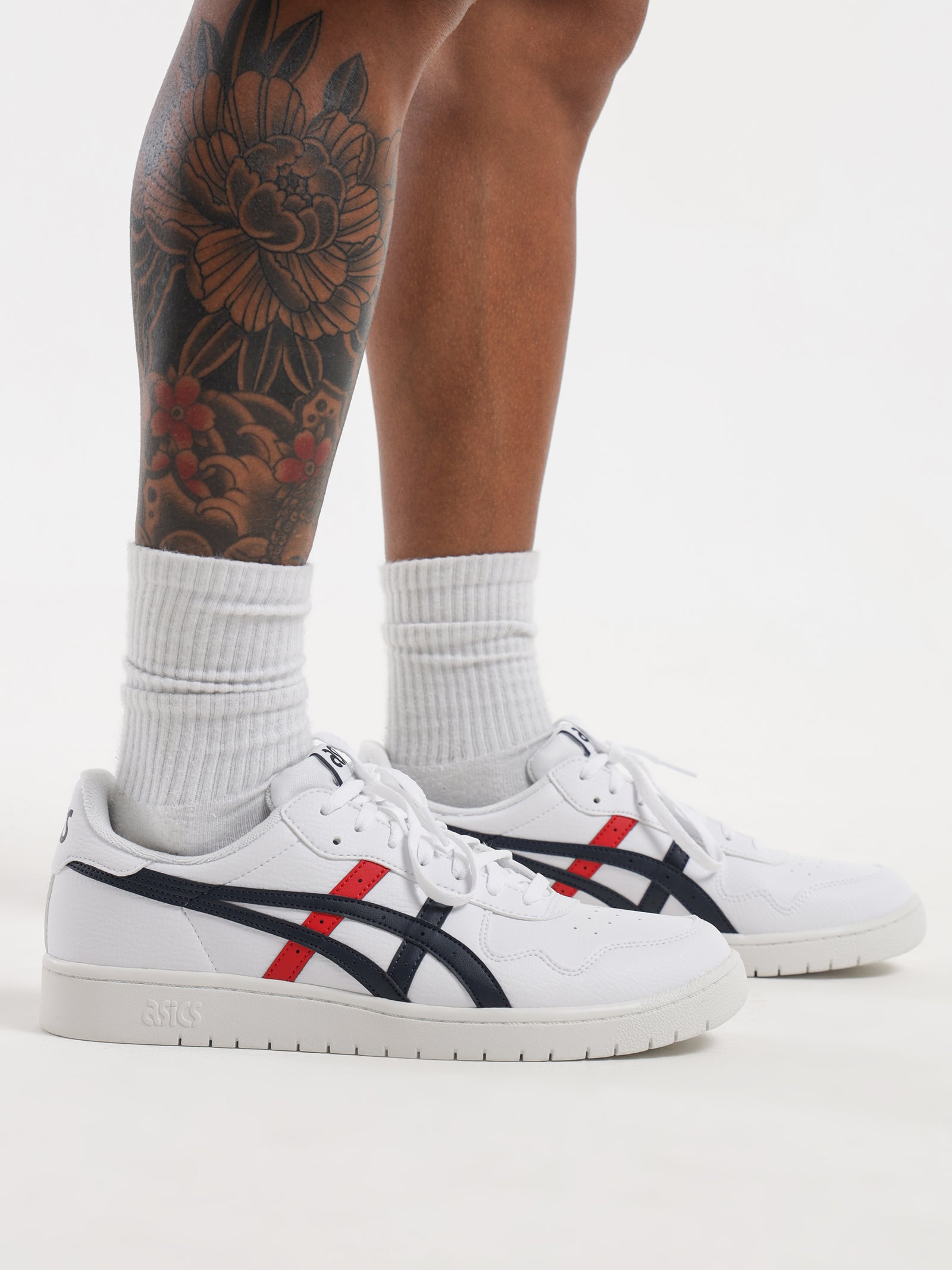 Asics Japan S On Feet Asics Mens Japan Sneaker White/Navy Glue Store