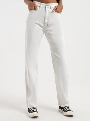 Playback Jeans in Sugar Rush White