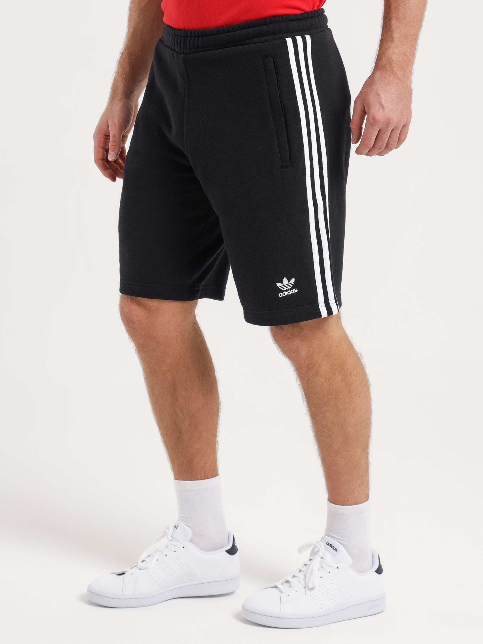 Adidas Adicolor Classics 3-Stripes Sweat Shorts Black