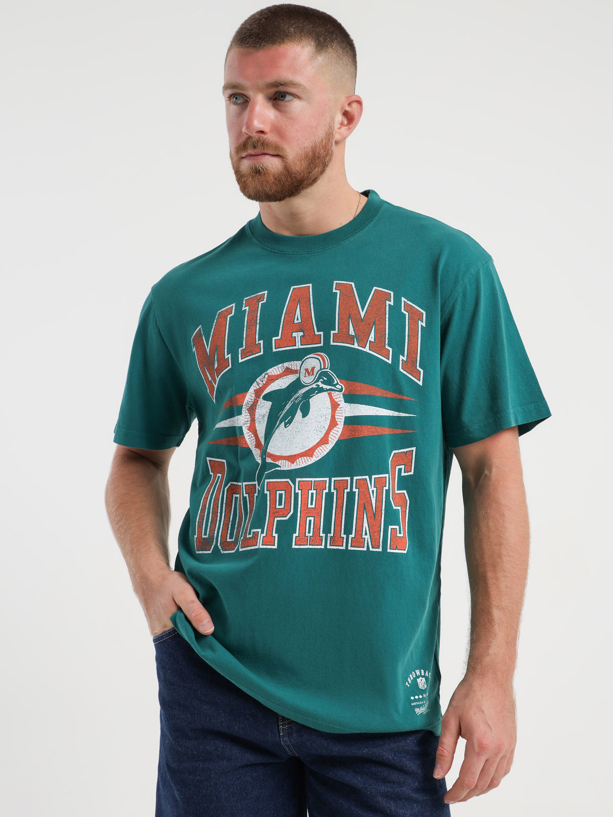 Miami Dolphins T-Shirt in Teal