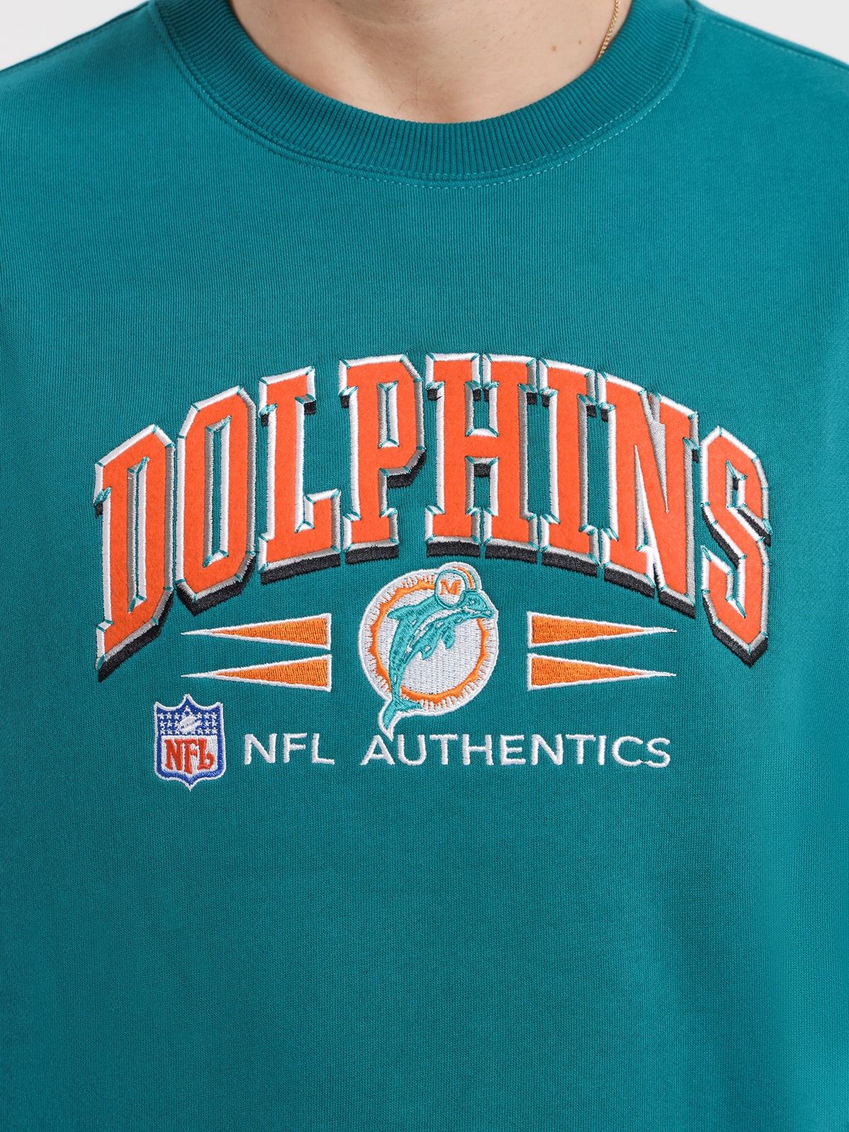 Miami Dolphins Crew in Teal
