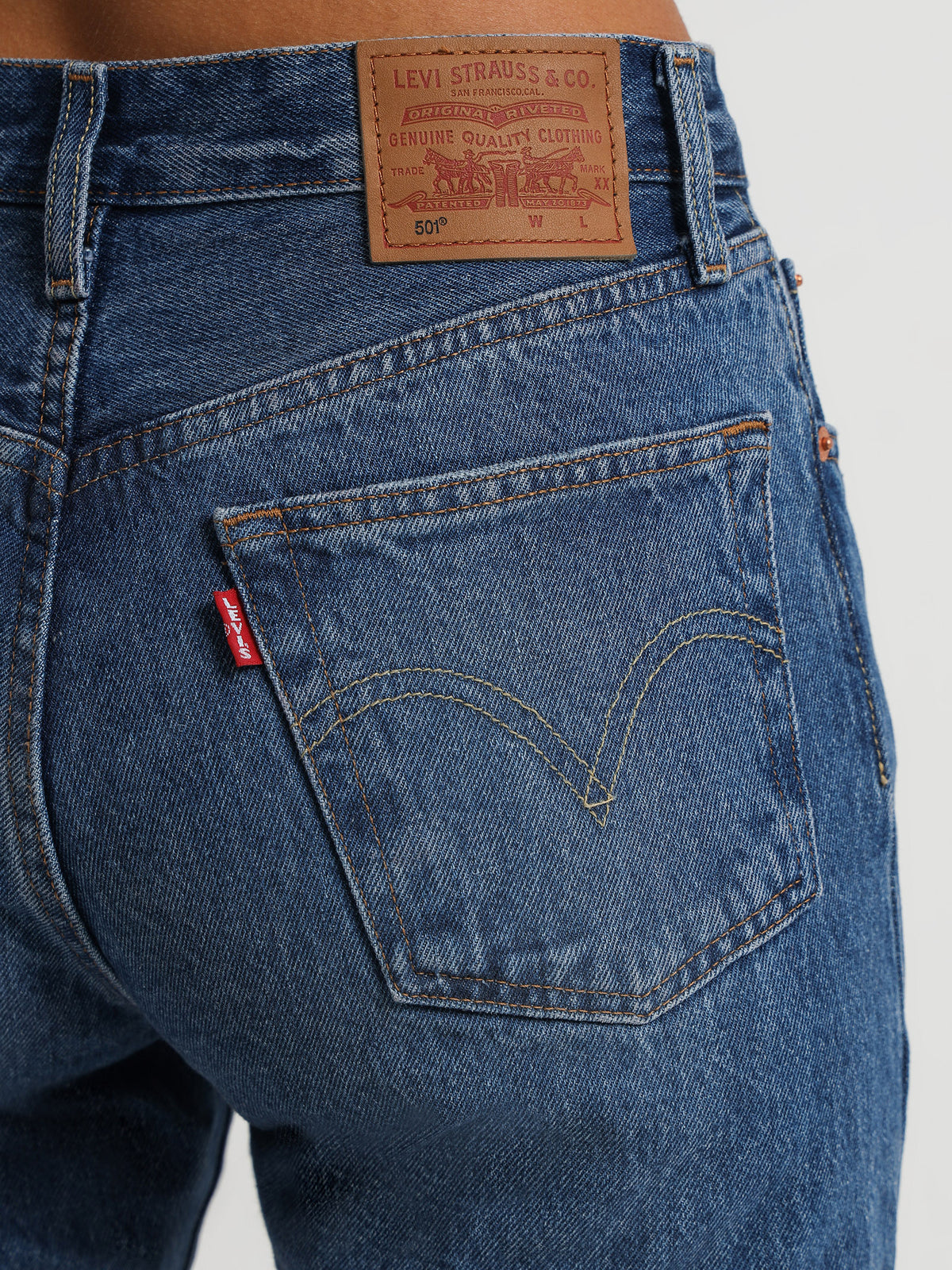 501 Original Jeans in Erin Can&#39;t Wait Blue