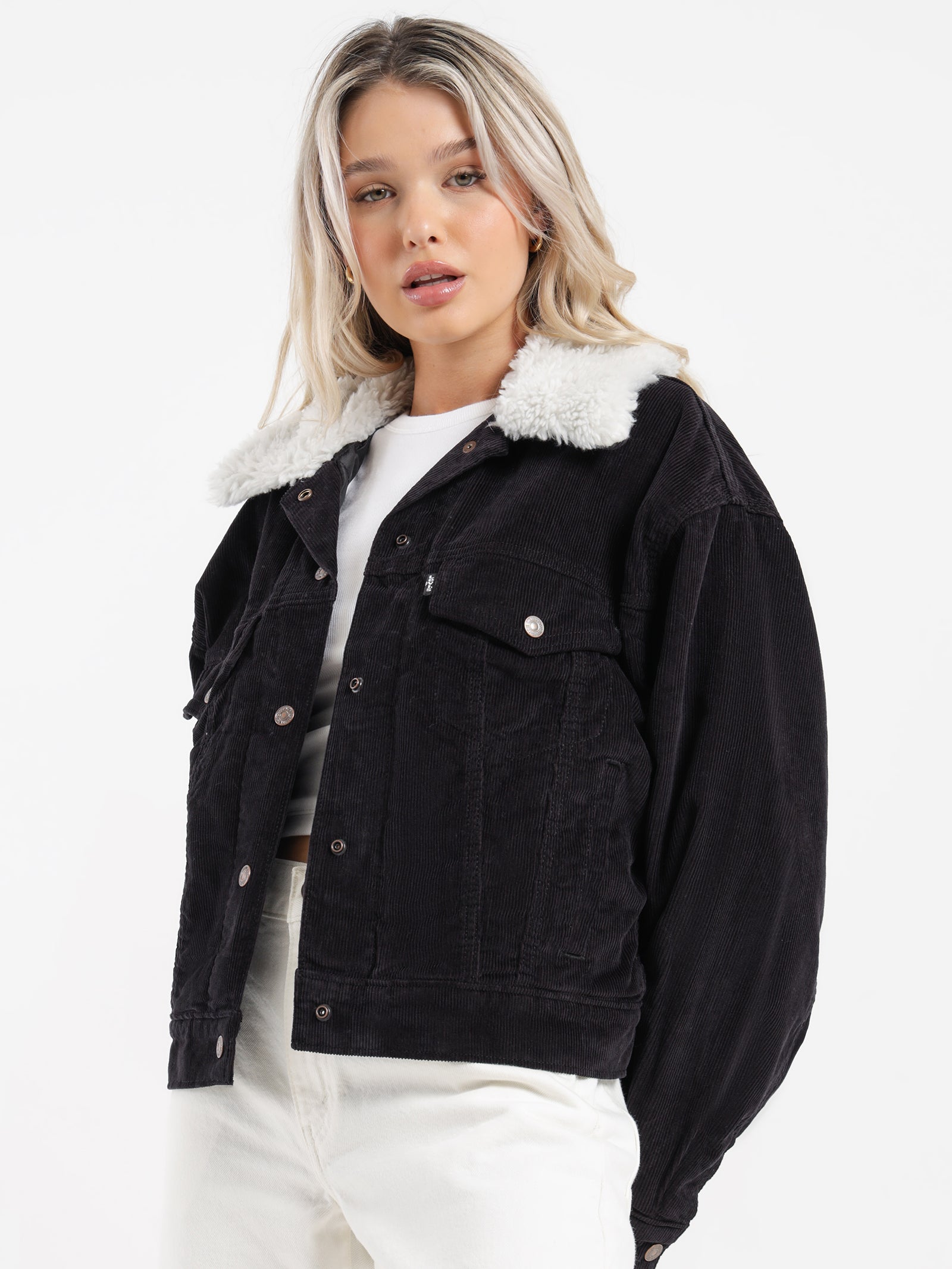 Sherpa Baby Baggy Trucker Jacket