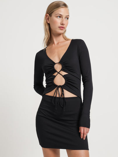 Sera Mini Dress in Black