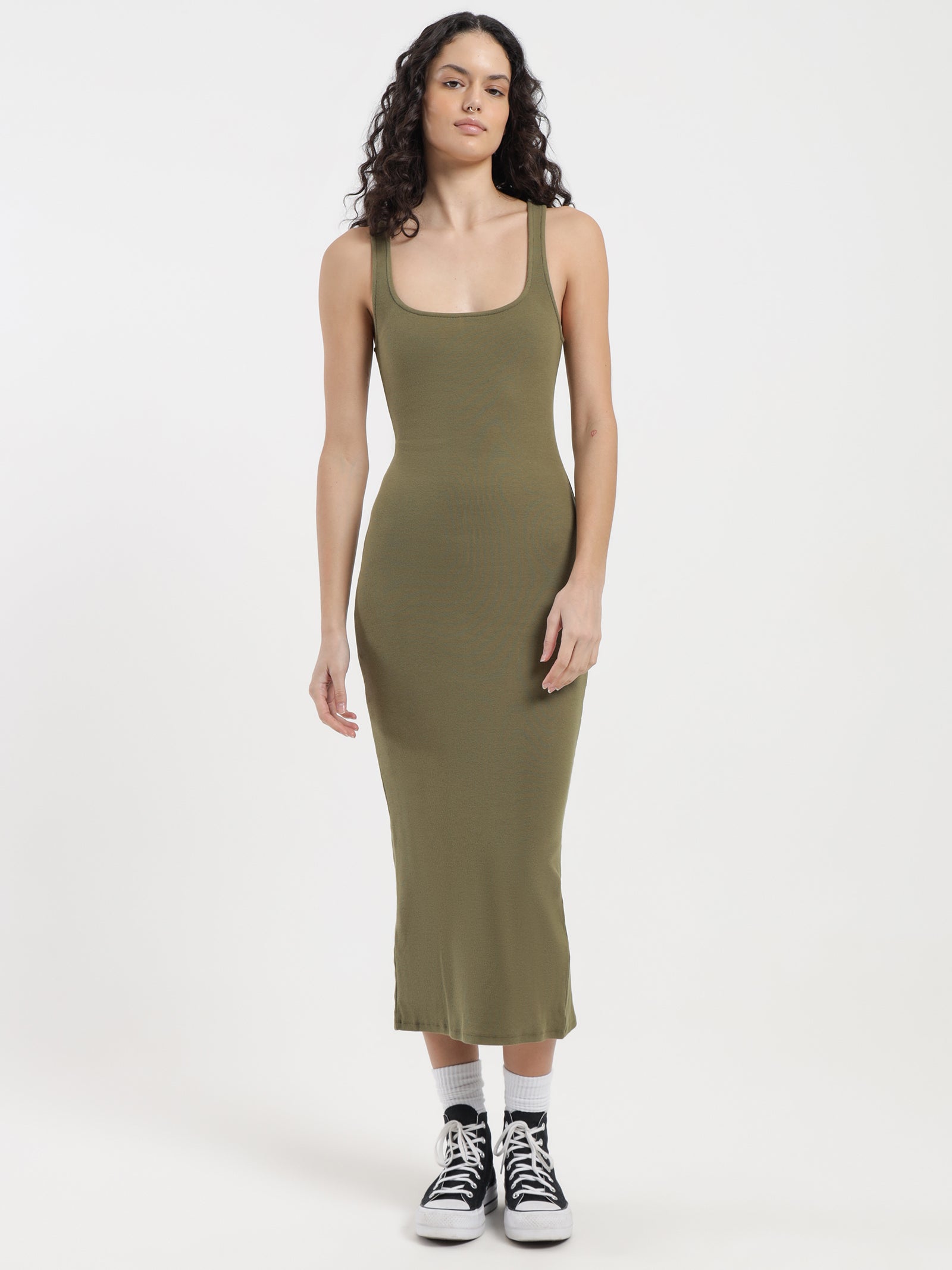 Megan Square Neck Dress