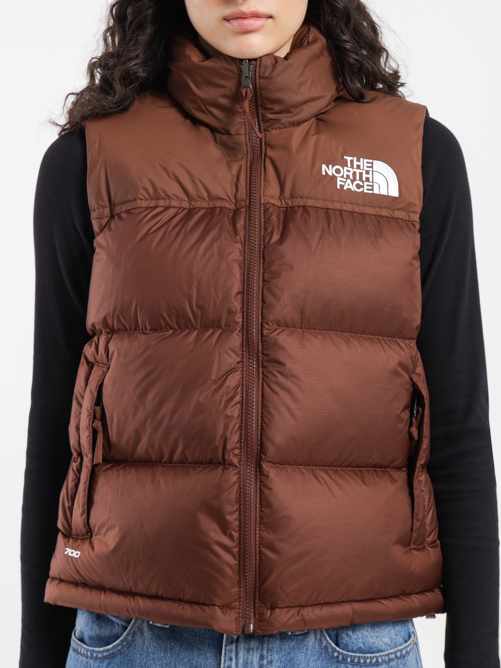 Brown The North Face Gilet Women Brown The North Face 1996 Retro